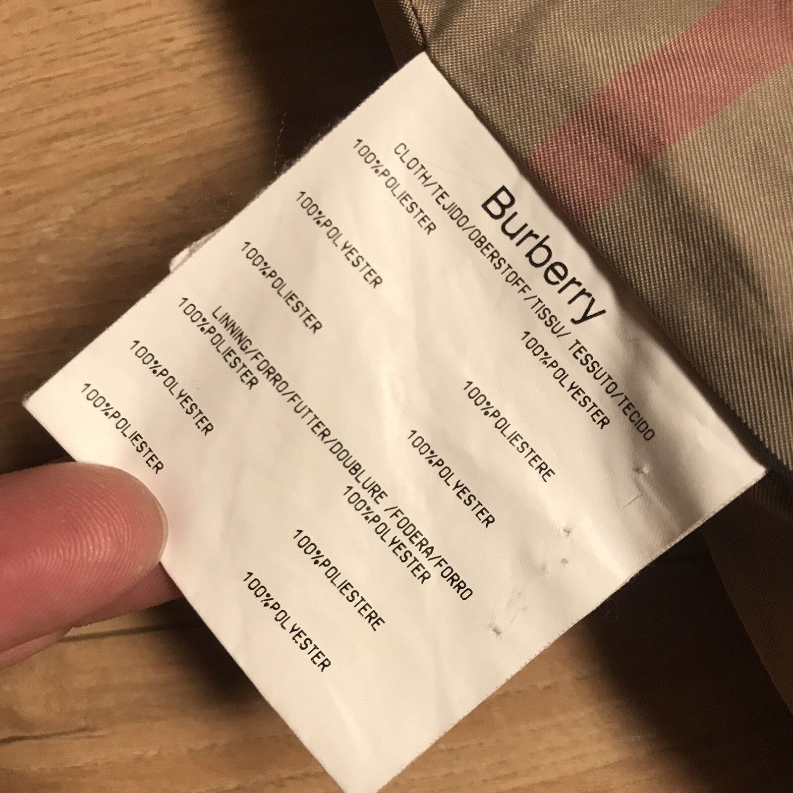 Burberry Burberry LONDON womens jacket Trench coat Nova Check brown Size L / US 10 / IT 46 - 18 Thumbnail