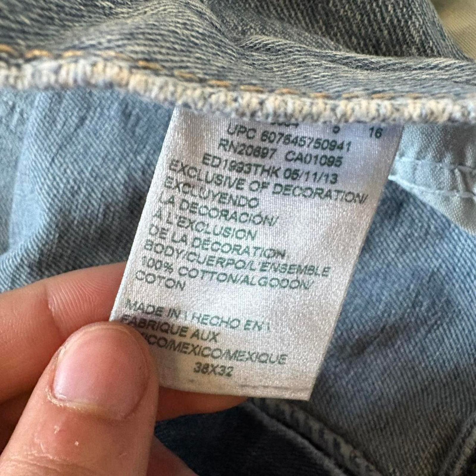 Dickies 90s vintage distressed dickies carpenter jeans size 38x30 Size US 38 / EU 54 - 5 Thumbnail