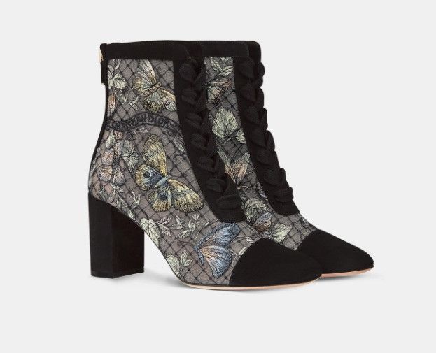 Dior o1w1db11124 Naughtily-D Ankle Boots in Multicolor Size US 8 / IT 38 - 2 Thumbnail