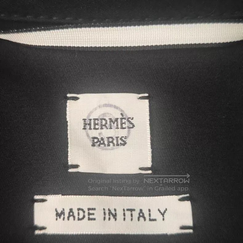 Hermes Hermes Black Half-Zip Short Sleeve Dress with Belt Size XS / US 0-2 / IT 36-38 - 5 Thumbnail