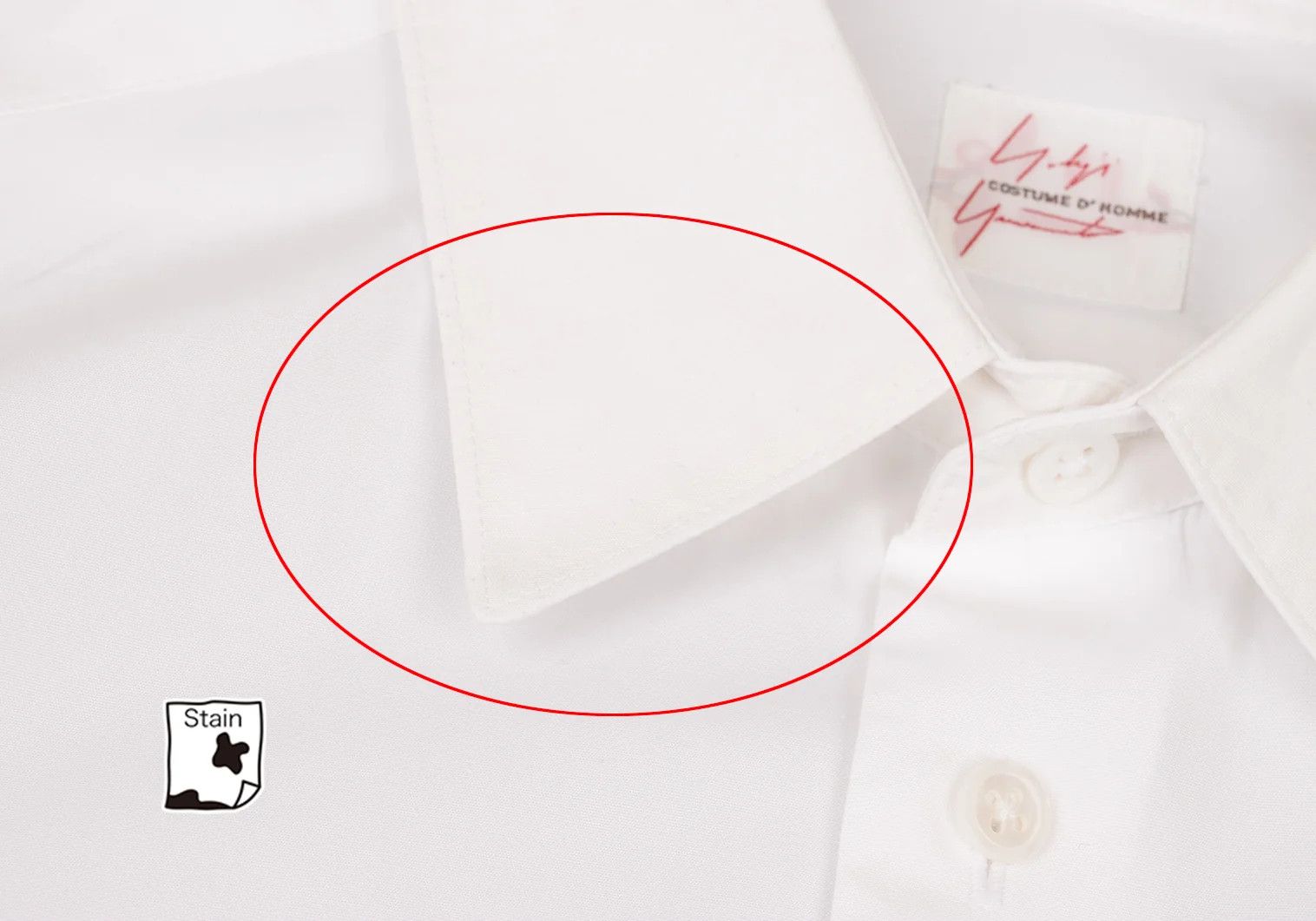 Yohji Yamamoto Yohji Yamamoto Costume D'Homme Basic Shirt White Size US S / EU 44-46 / 1 - 4 Thumbnail