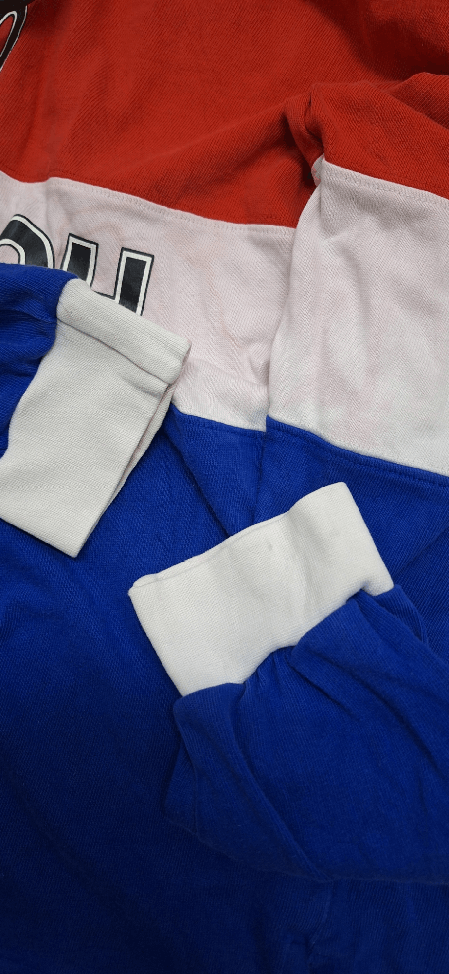 Rugby Ralph Lauren × Vintage × Woolrich Woolen Mills Vintage Woolrich Polo Rugby Size US L / EU 52-54 / 3 - 7 Thumbnail