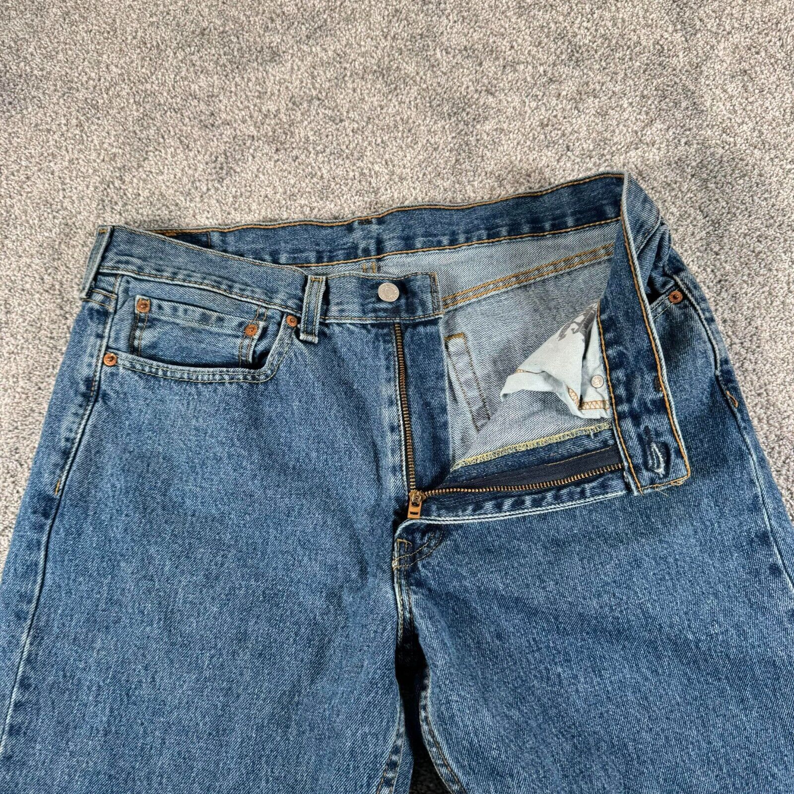 Levi's Vintage Levis 550 Jeans Men W34xL32 90s Y2K Streetwear Retro Size US 34 / EU 50 - 5 Thumbnail