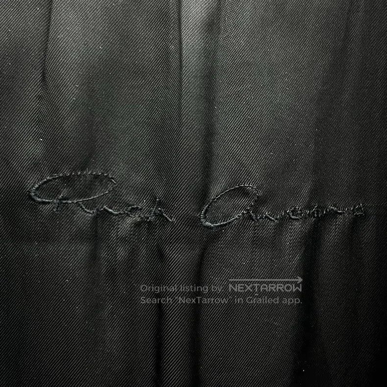 Rick Owens Rick Owens Black irregular lapel motorcycle leather jacket Size XS / US 0-2 / IT 36-38 - 3 Thumbnail