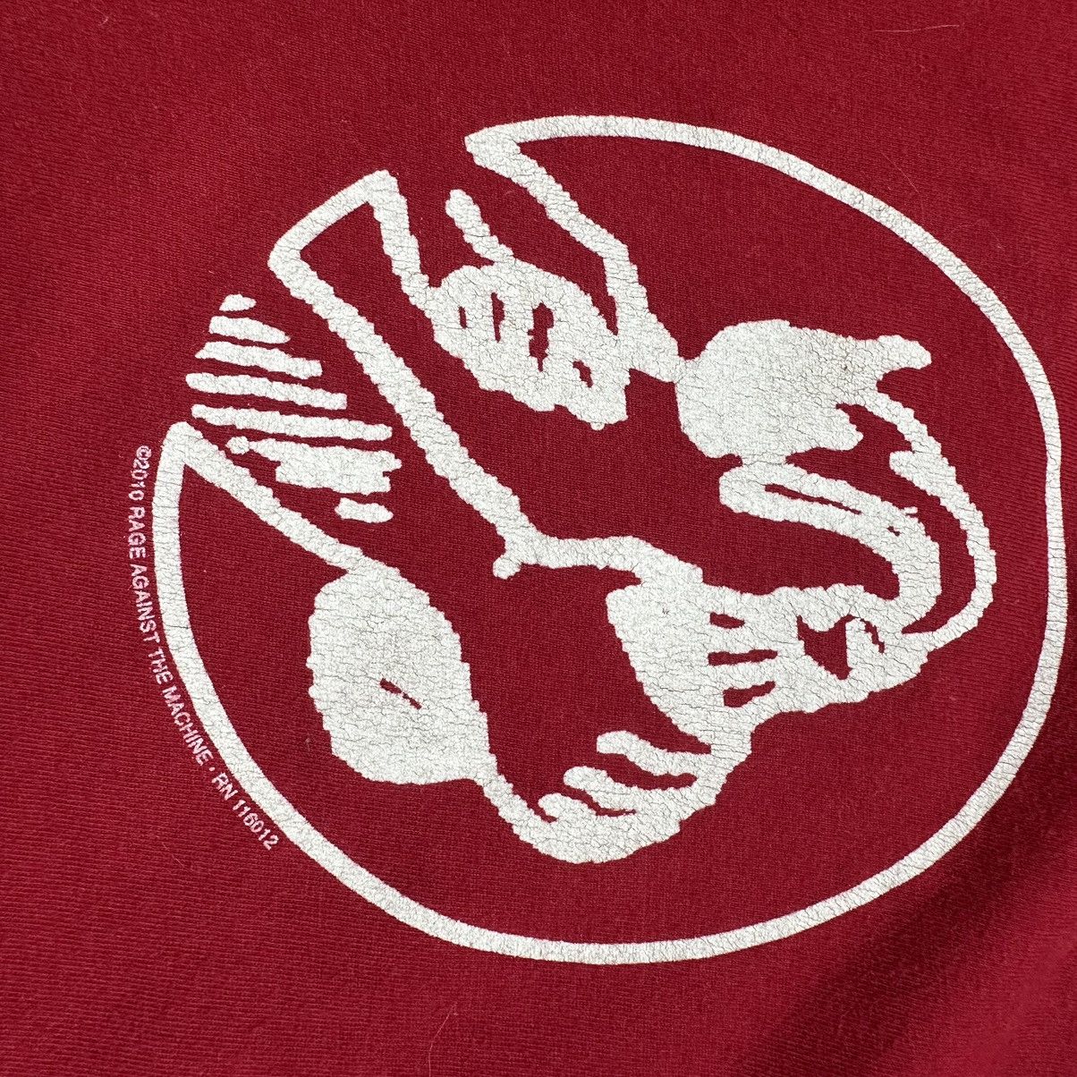 Band Tees Rare 2010 Rage Against The Machine Vintage Size US M / EU 48-50 / 2 - 6 Thumbnail