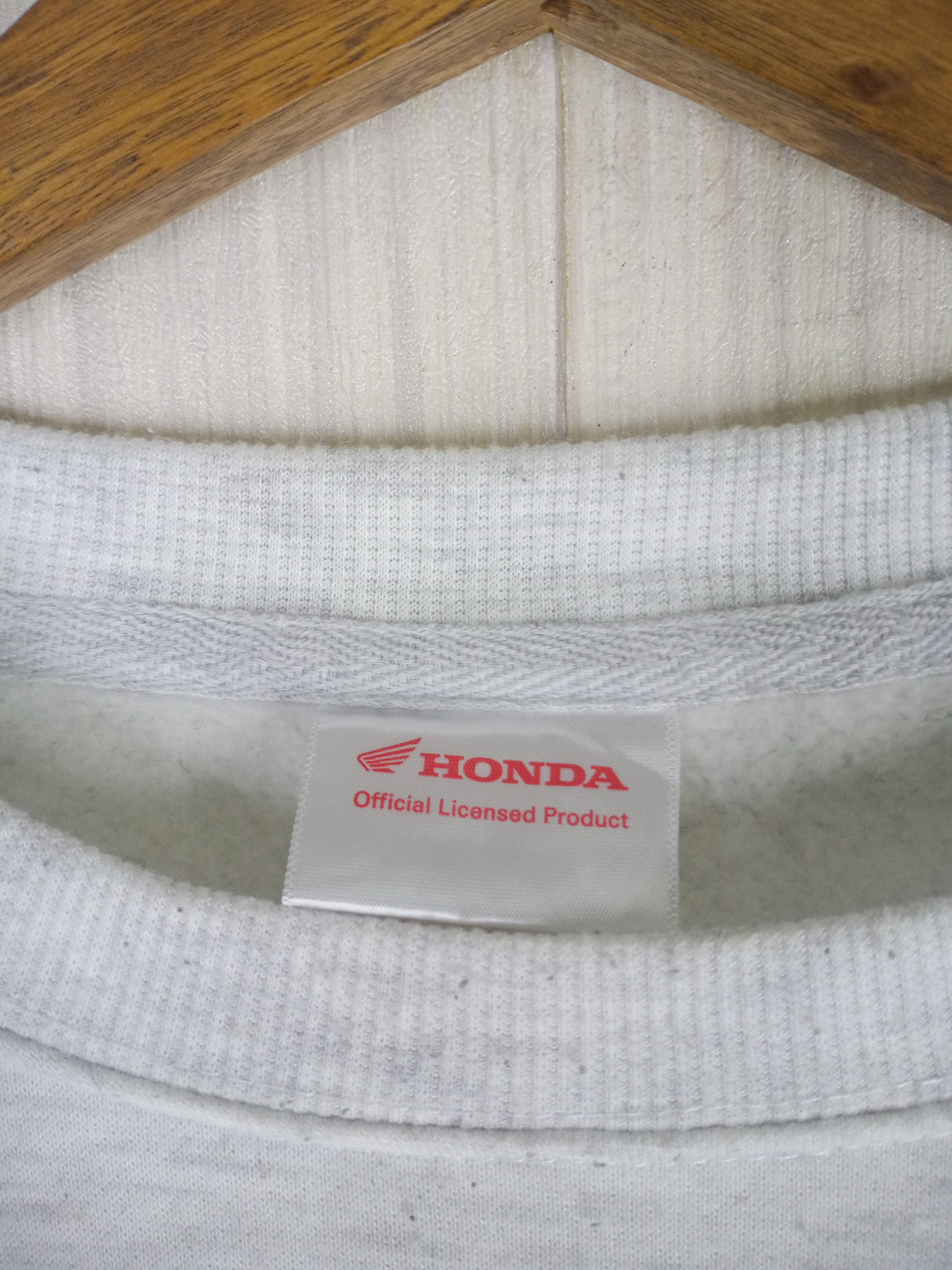 Honda Rare Vintage Honda Big Logo Sweatshirt Size US L / EU 52-54 / 3 - 5 Thumbnail