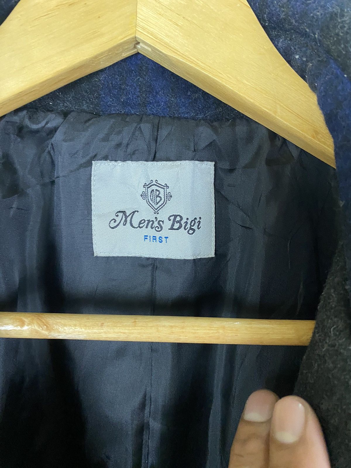 BIGI × Japanese Brand × Vintage Vintage Men Bigi Wool Jacket Size US M / EU 48-50 / 2 - 8 Thumbnail
