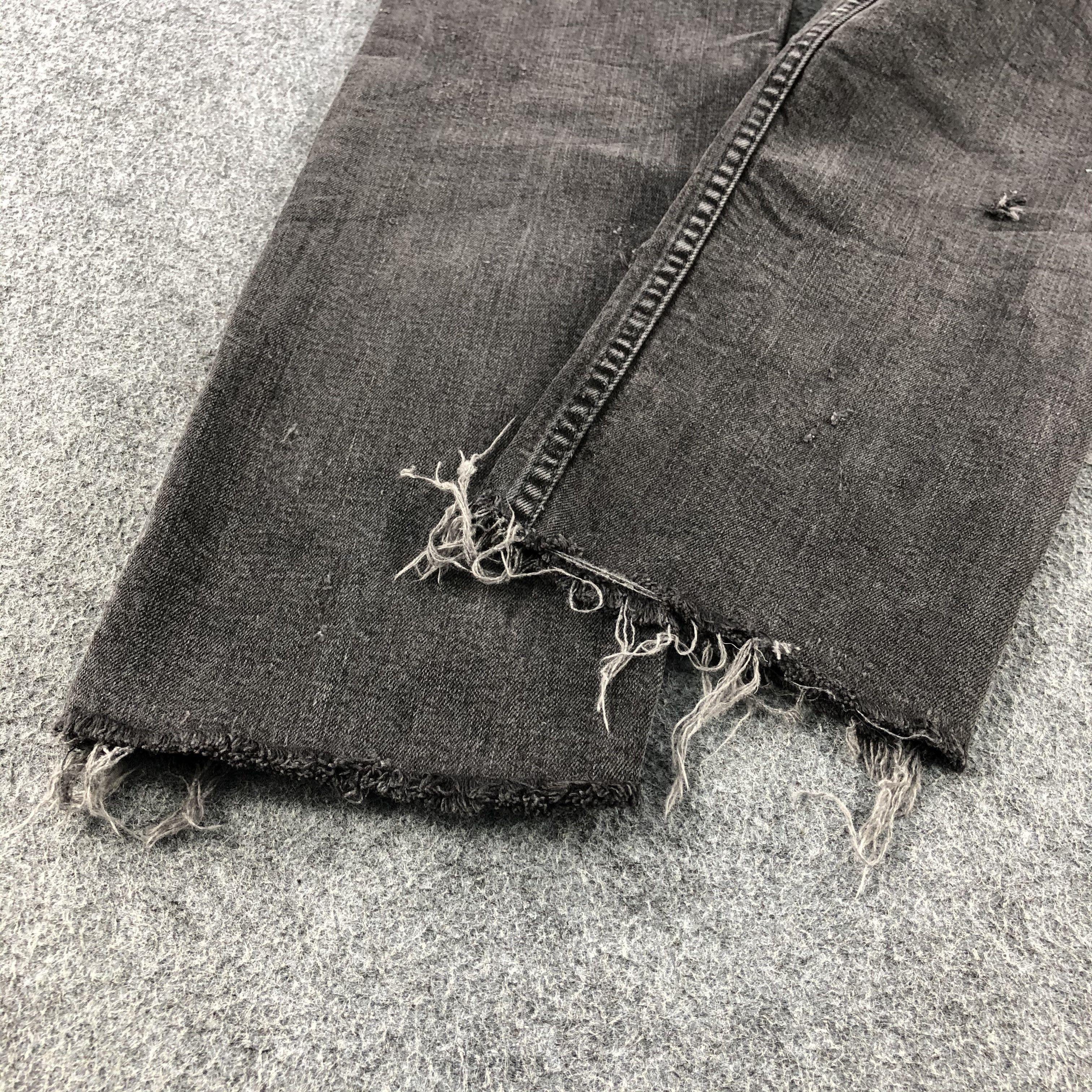 Levi's Vintage Distress Levis 502 Earth Tone Jeans-J1204 Size US 32 / EU 48 - 6 Thumbnail