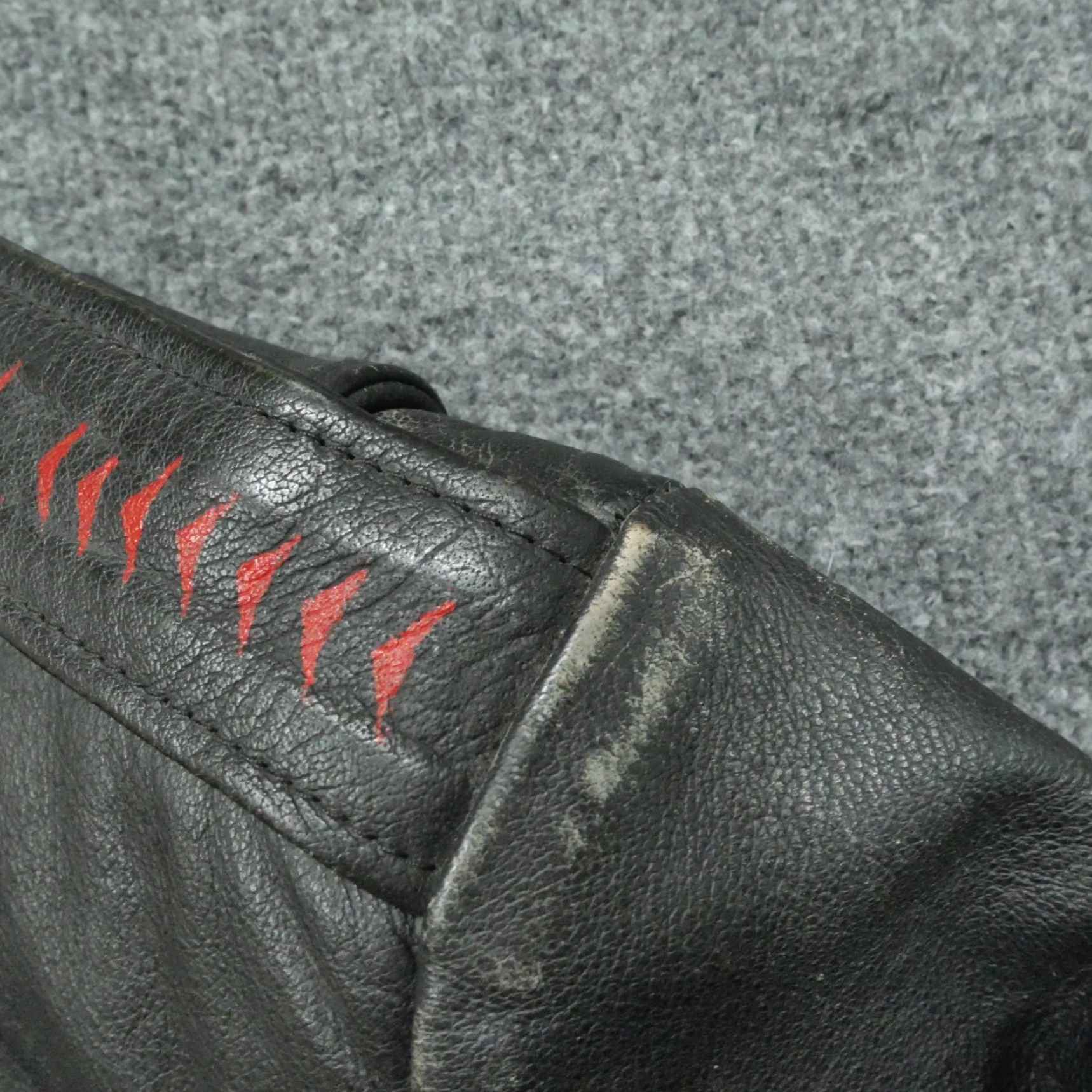 Vintage VINTAGE Wilsons Leather Jacket Mens Large Black Bomber Jacket Size US L / EU 52-54 / 3 - 7 Thumbnail