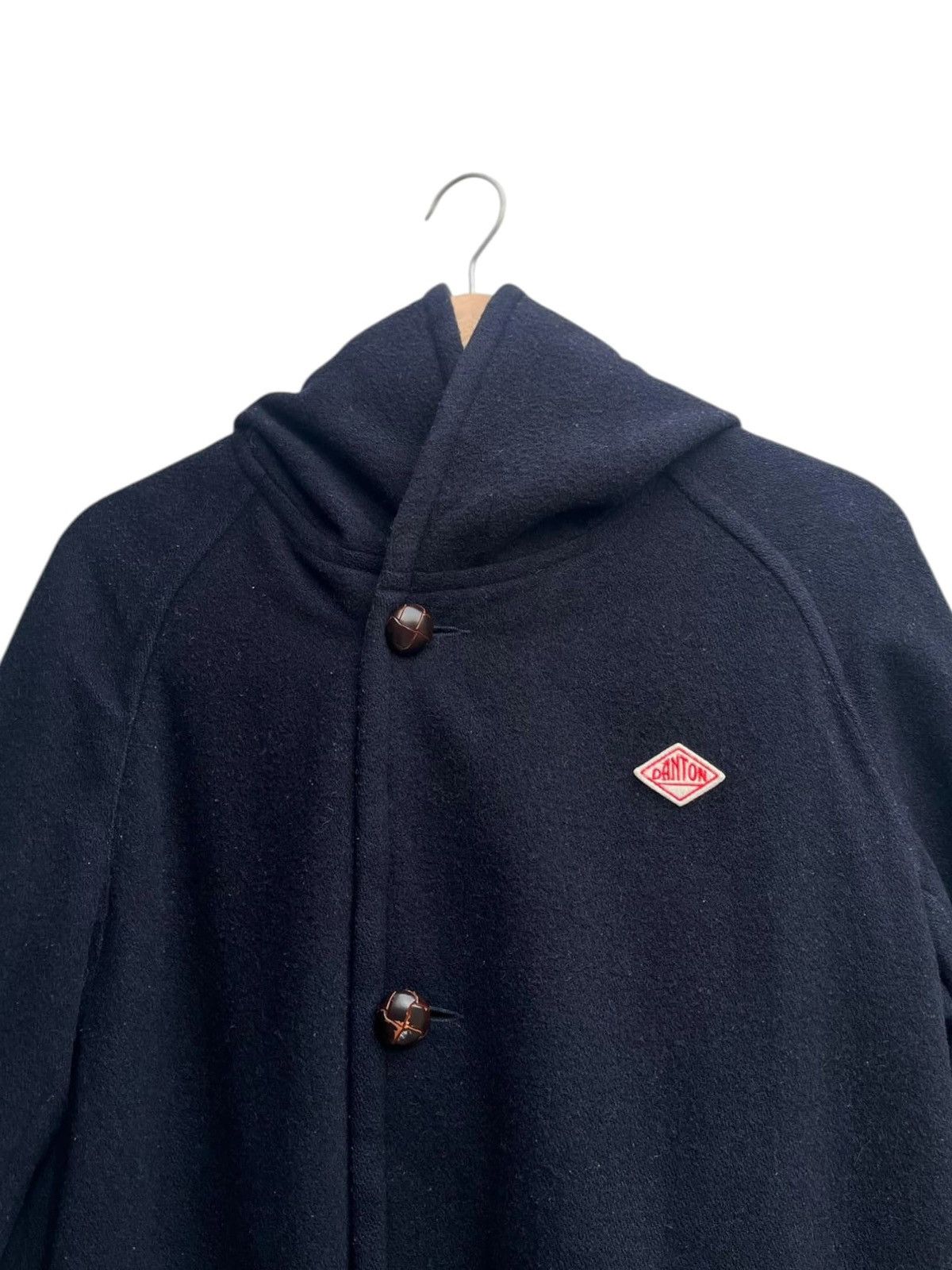Danton Danton Wool Mossa Hooded Coat Size XS / US 0-2 / IT 36-38 - 6 Thumbnail