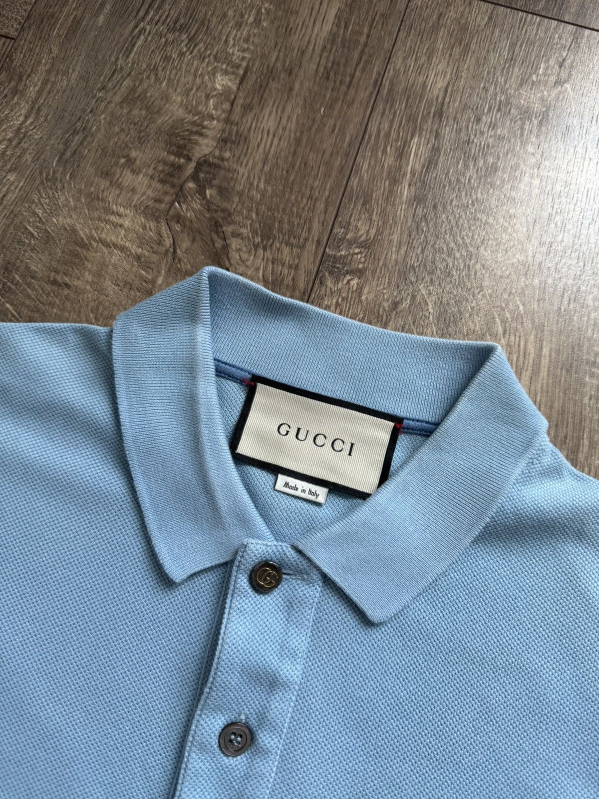 Gucci Guccu Tiger Logo Polo Size US M / EU 48-50 / 2 - 3 Thumbnail
