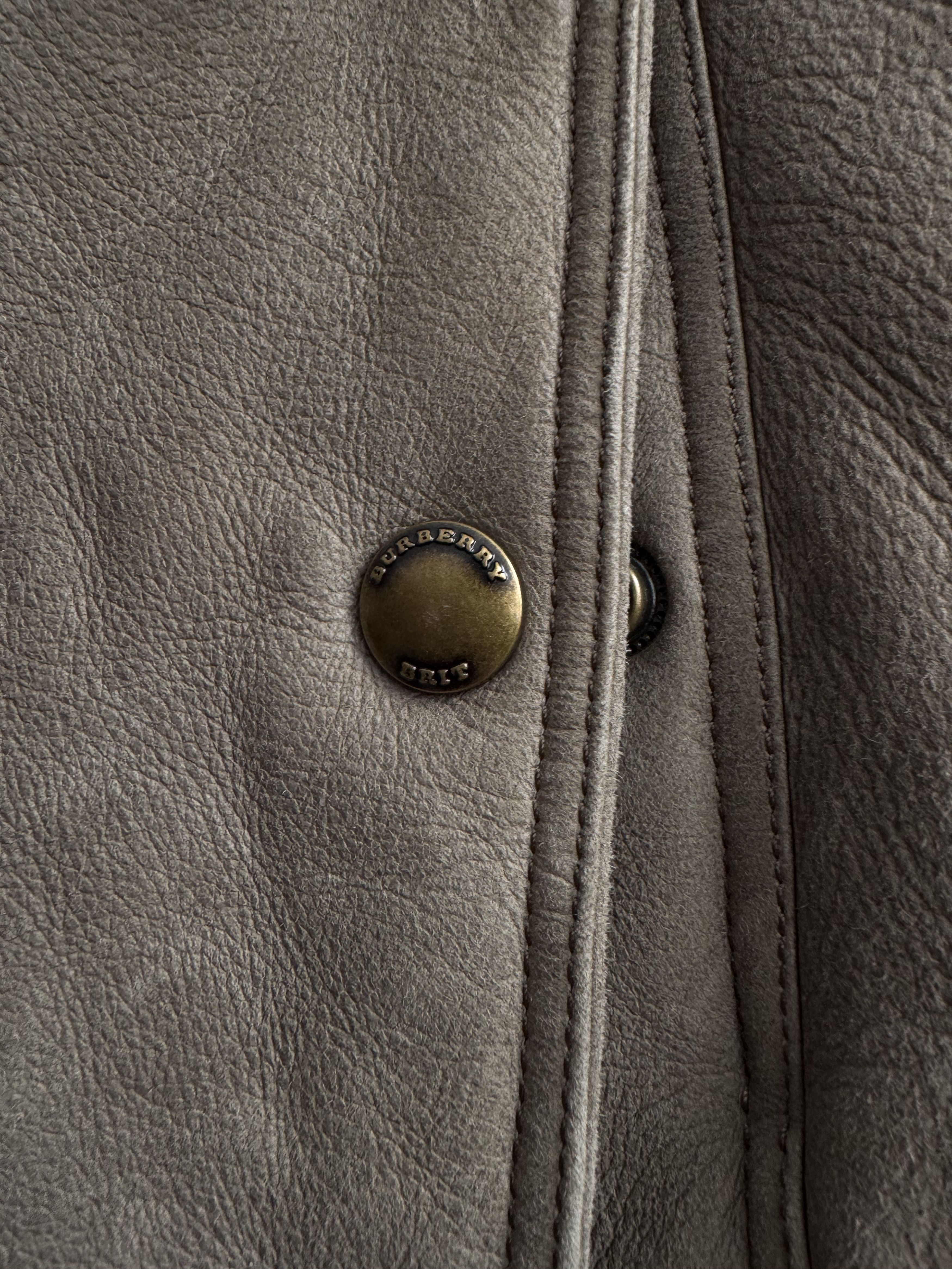 Burberry Burberry Shearling Leather Jacket Size US8 Eur 42 Size M / US 6-8 / IT 42-44 - 4 Thumbnail