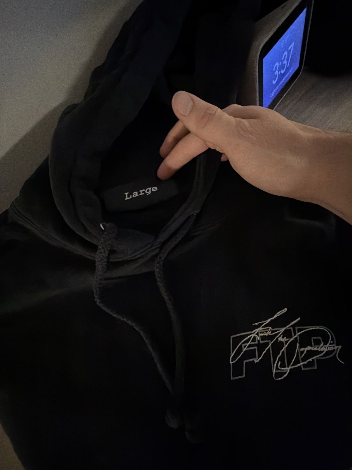 Fuck The Population FTP Script Logo Hoodie Size US L / EU 52-54 / 3 - 2 Thumbnail