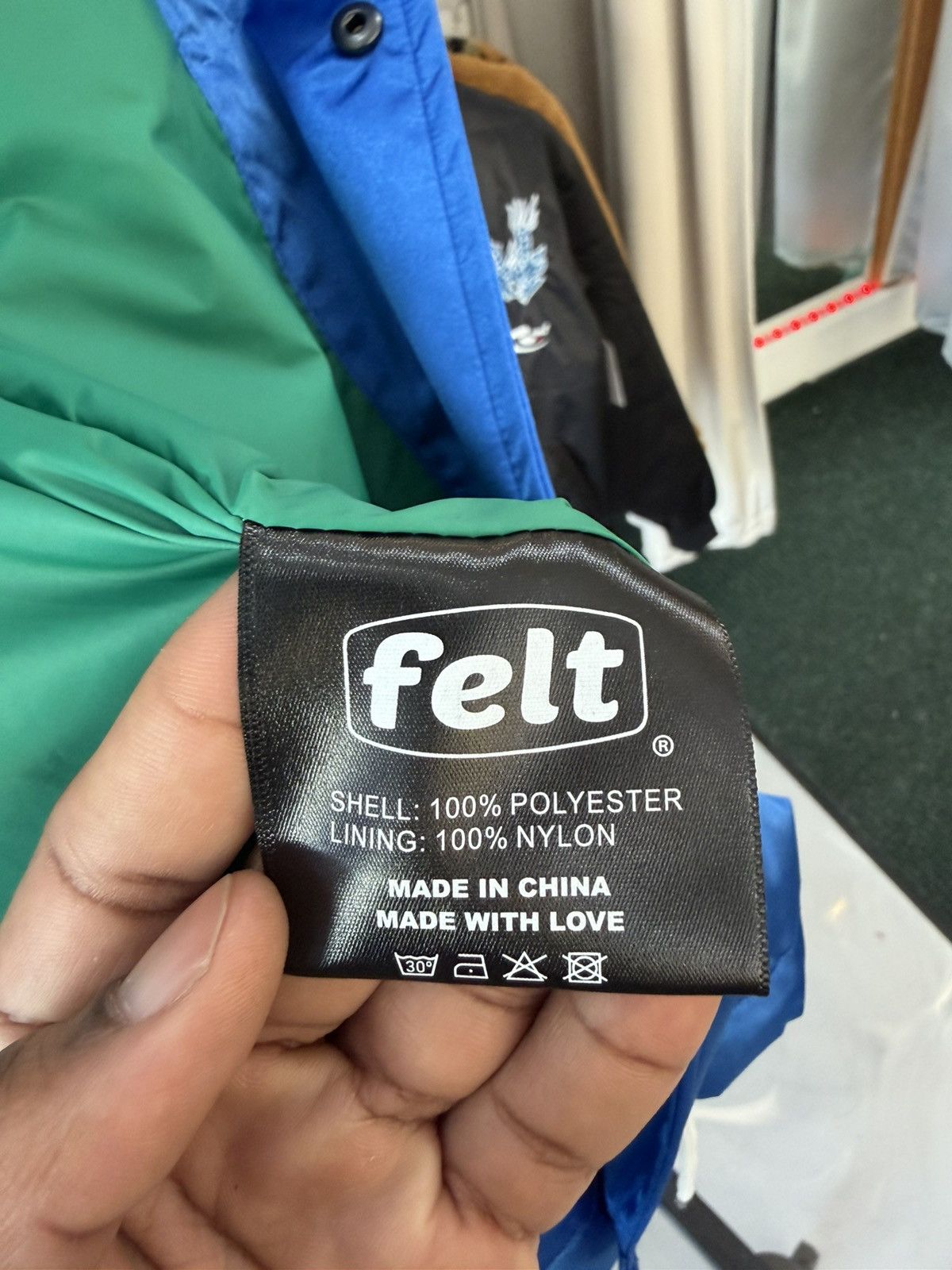FELT FELT “Strike Out” Blue Coach Jacket Size US S / EU 44-46 / 1 - 5 Thumbnail
