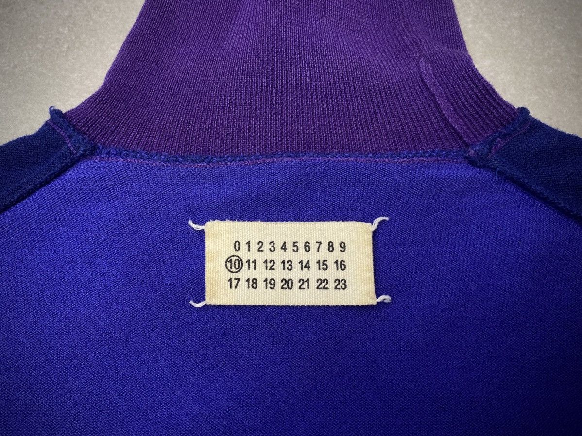 Maison Margiela Artisanal Rare Three Color Turtleneck S-M Size US M / EU 48-50 / 2 - 6 Thumbnail