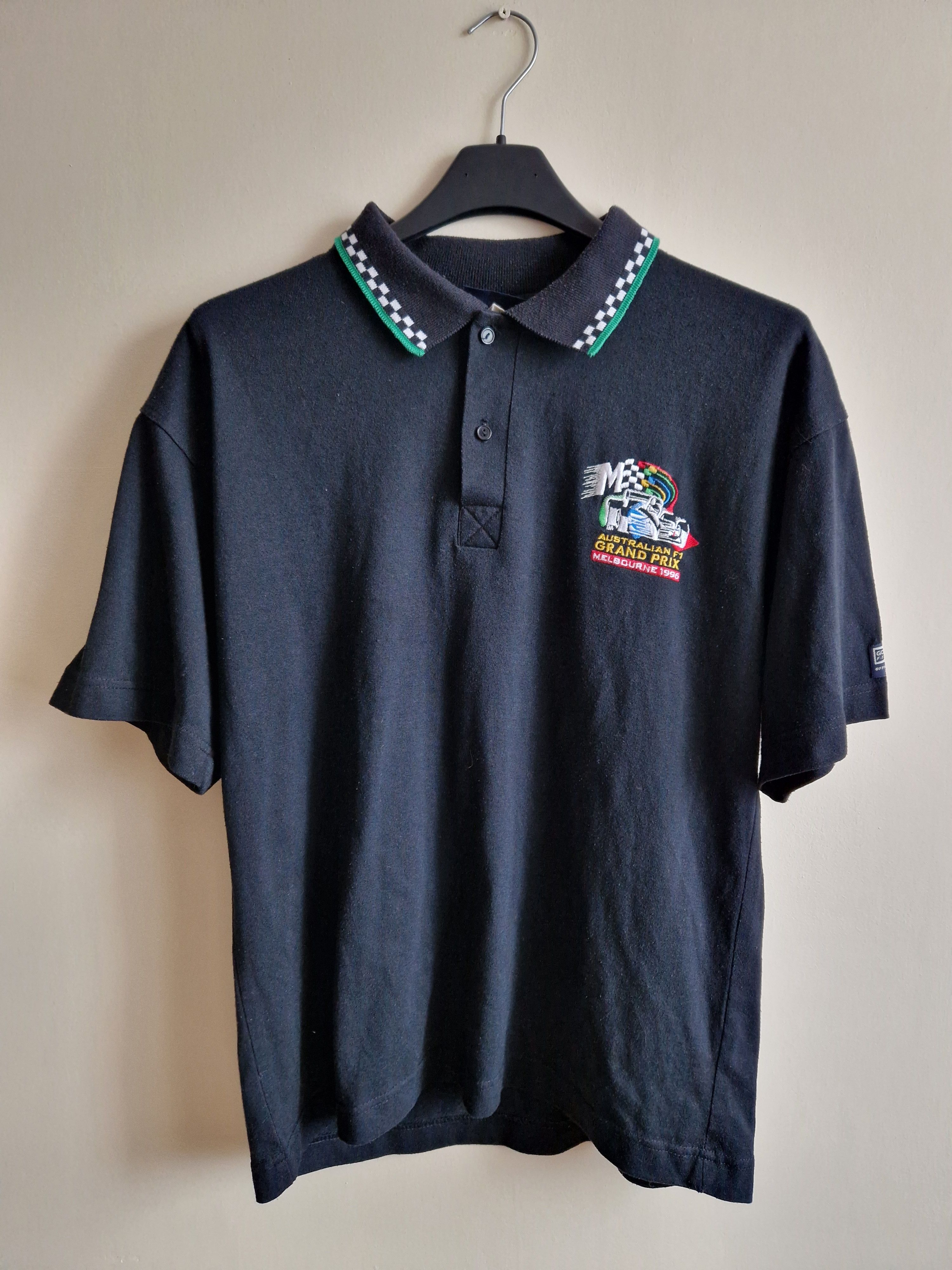 Formula 1 Australian F1 Grand Prix Melbourne 1996 Polo Shirt Size US M / EU 48-50 / 2 - 1 Thumbnail
