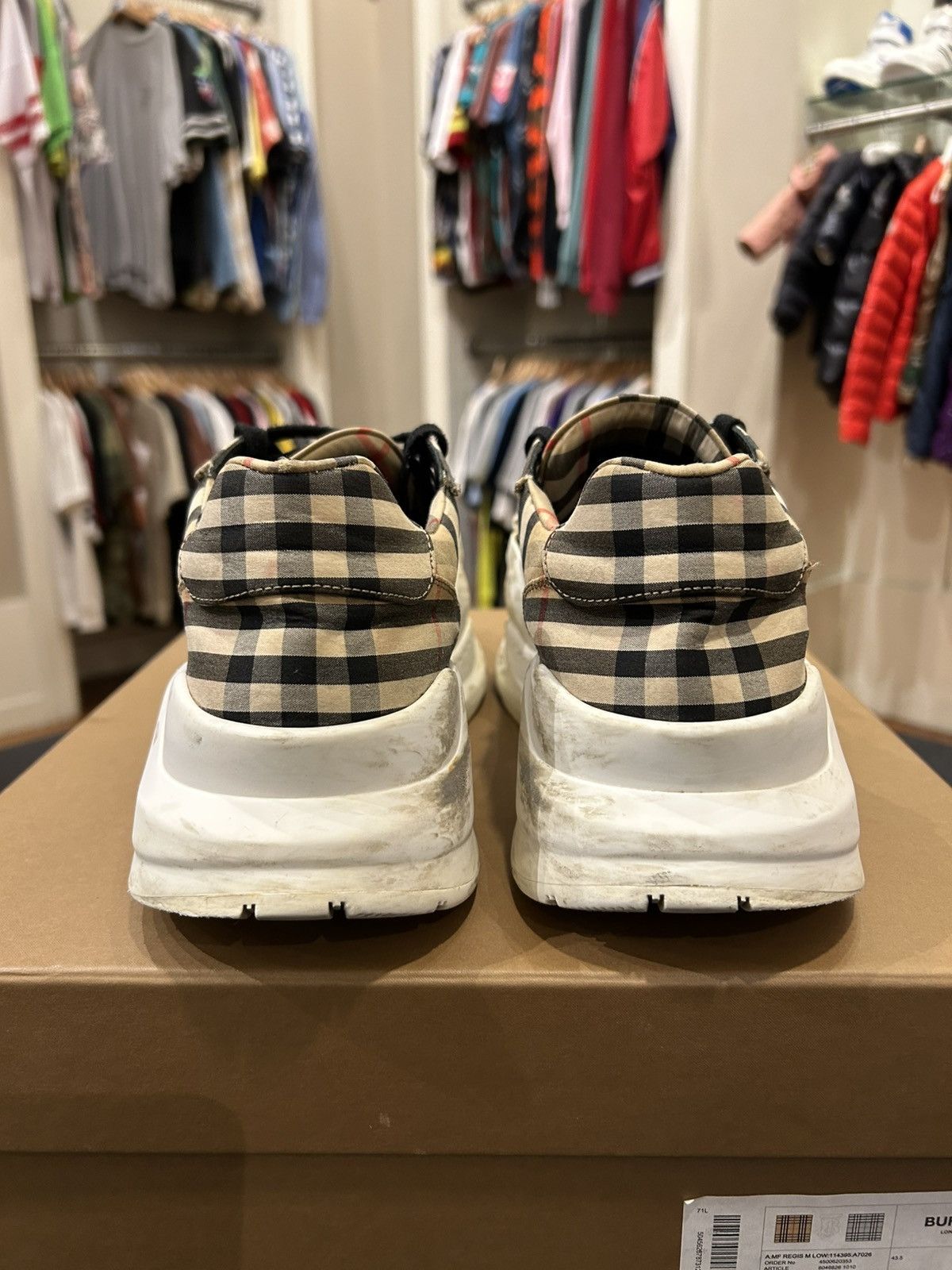 Burberry Burberry Regis Strap Sneakers Size US 10.5 / EU 43-44 - 3 Thumbnail