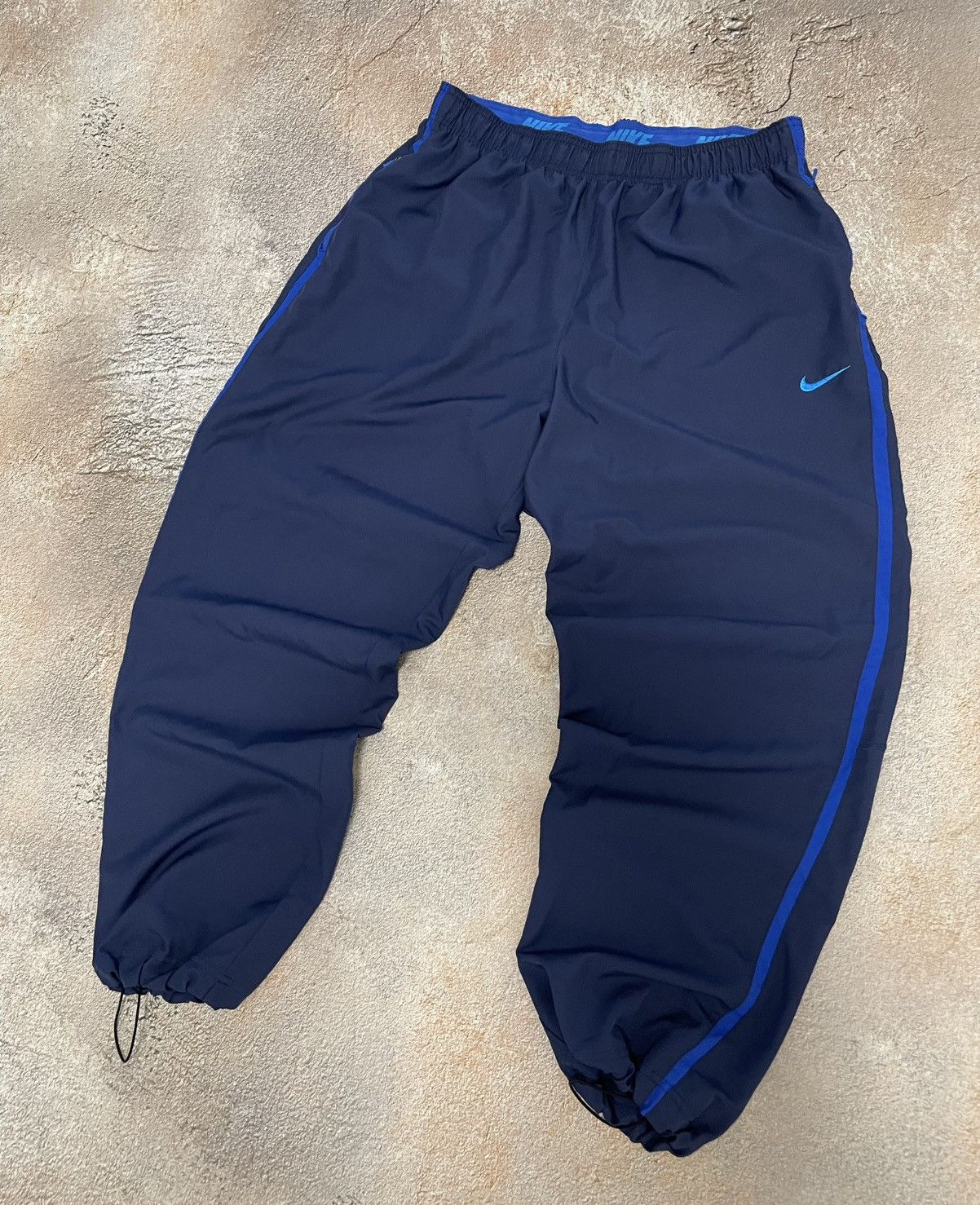 Nike Vintage Nike Nylon Drill Boxy Track Pants Size US 36 / EU 52 - 2 Thumbnail