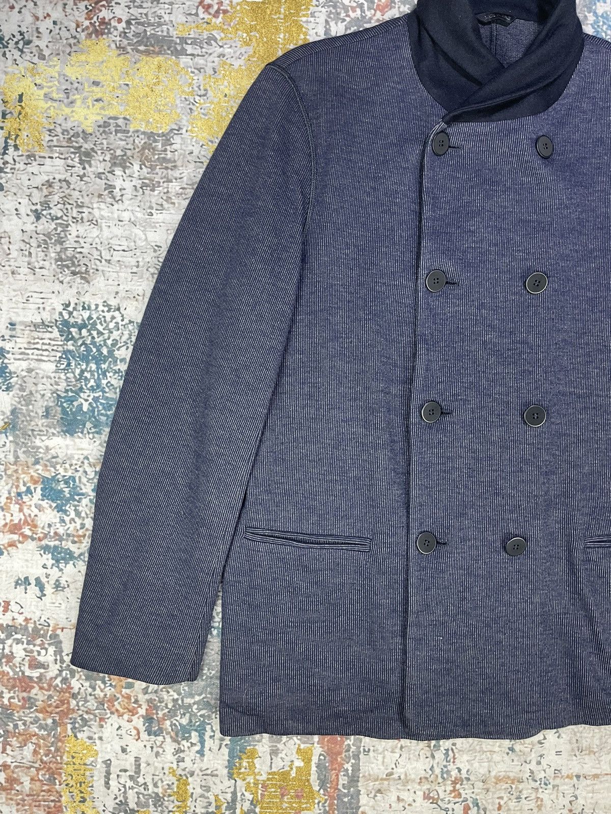Giorgio Armani Giorgio Armani Beckham Double Breasted Jackets Size US L / EU 52-54 / 3 - 3 Thumbnail