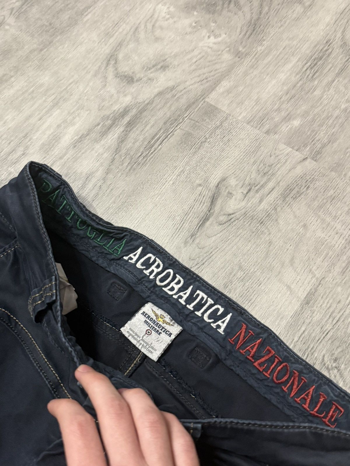 Aeronautica Militare Navy Blue Military Spec Cargo Pants Trousers Aeronautica Size US 28 / EU 44 - 8 Thumbnail