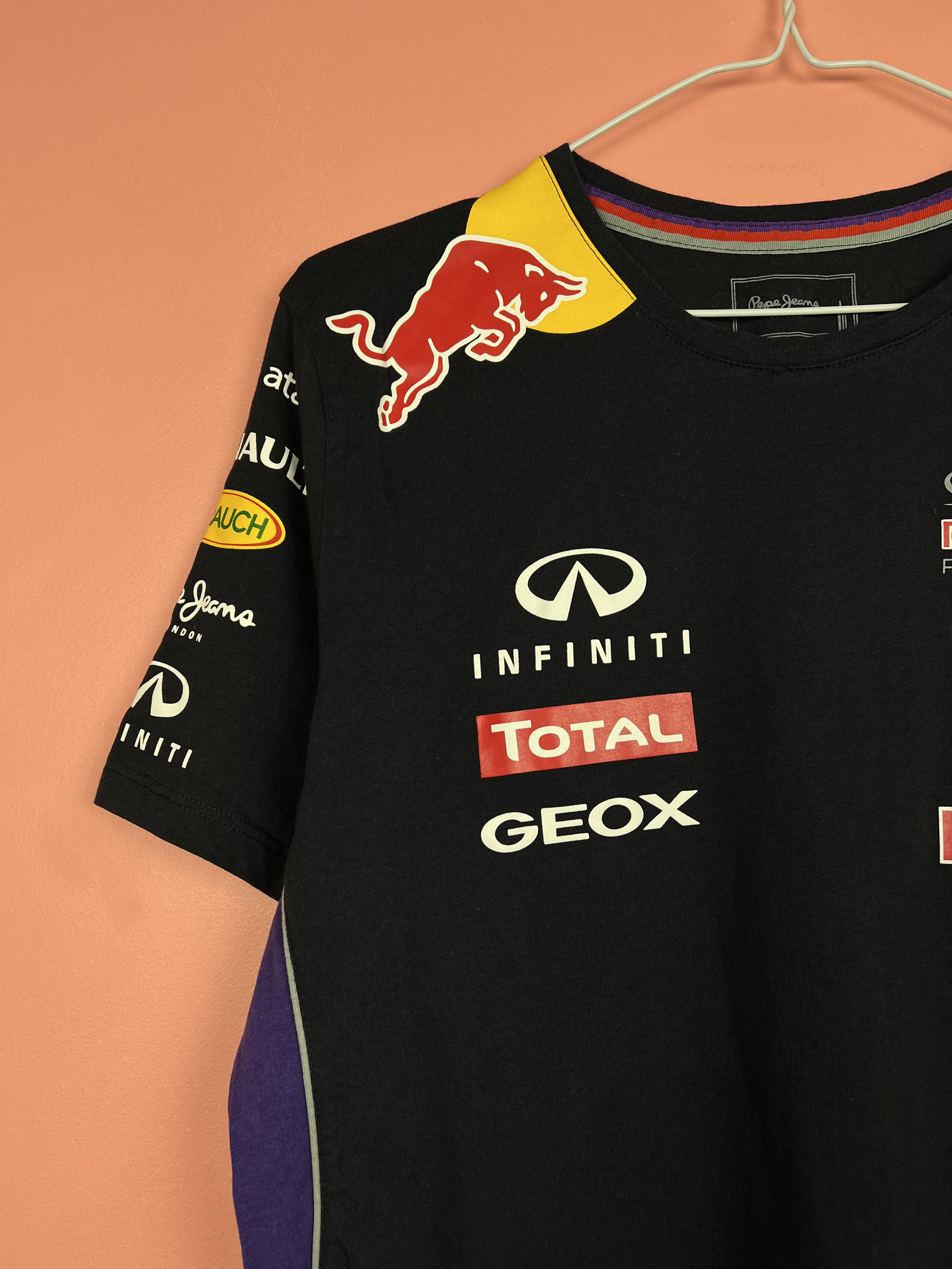 Red Bull Pepe jeans f-1 infiniti red bull tee shirt hype racing Size US L / EU 52-54 / 3 - 3 Thumbnail