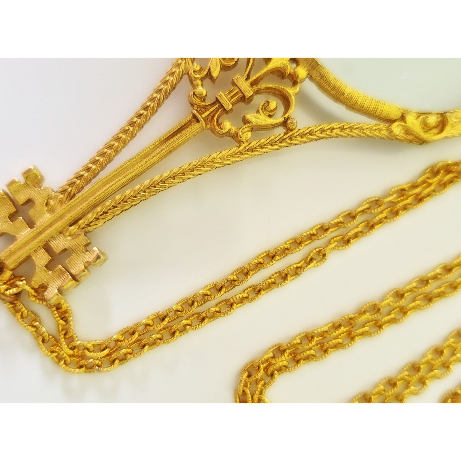 Other Vintage Florenza Magnifying Glass Necklace Size ONE SIZE - 4 Thumbnail