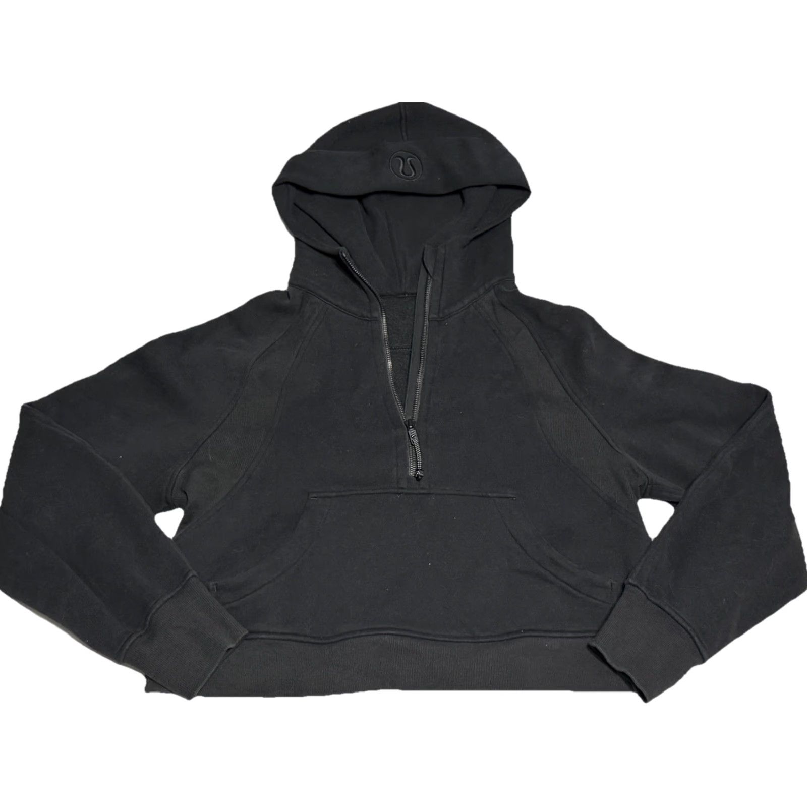 Lululemon Lululemon Scuba Half-Zip Oversized Women's XS/S Black Hoodie Size S / US 4 / IT 40 - 3 Thumbnail