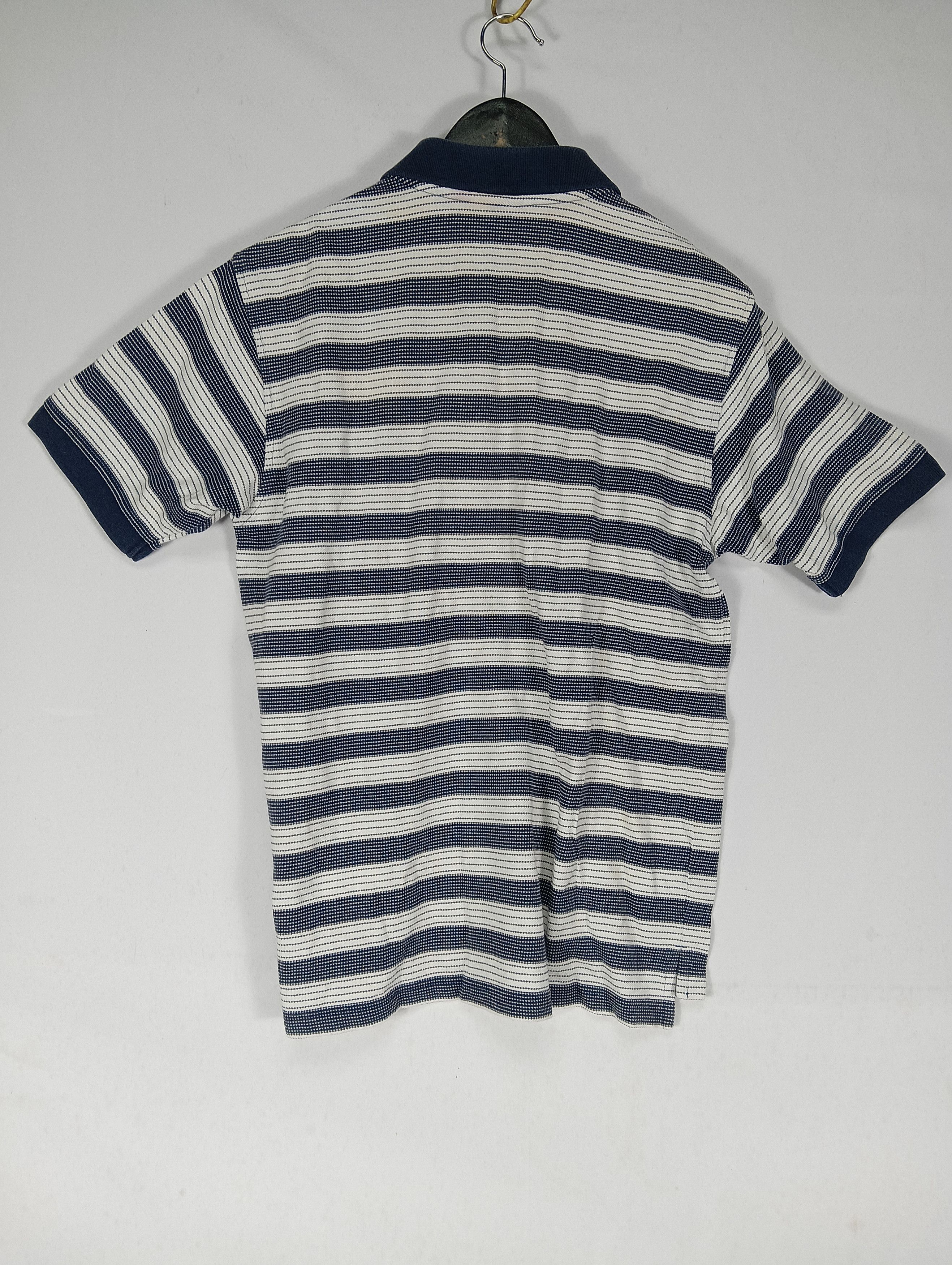 Nike nike polo tee swooh logo stripe Size US M / EU 48-50 / 2 - 6 Thumbnail