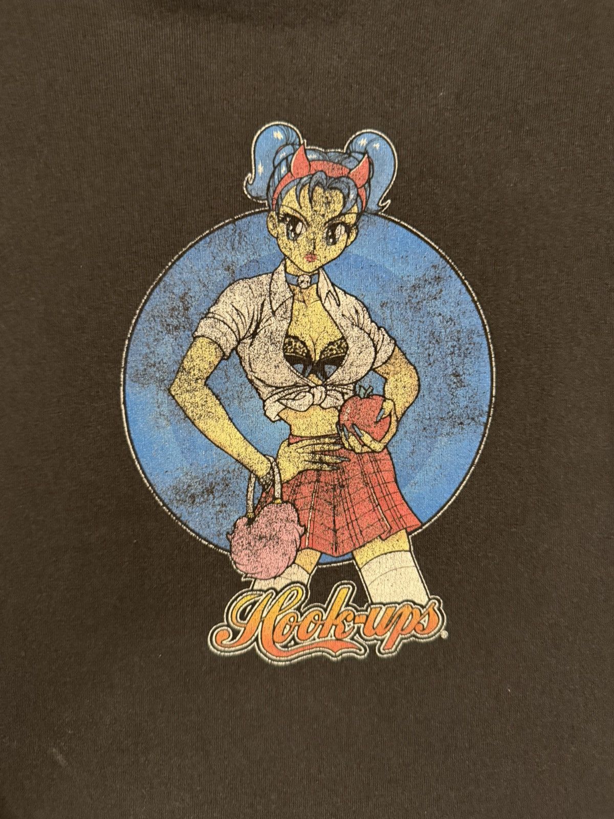 Hook-Ups VINTAGE HOOK-UPS SCHOOL GIRL T-SHIRT Size US XL / EU 56 / 4 - 3 Thumbnail