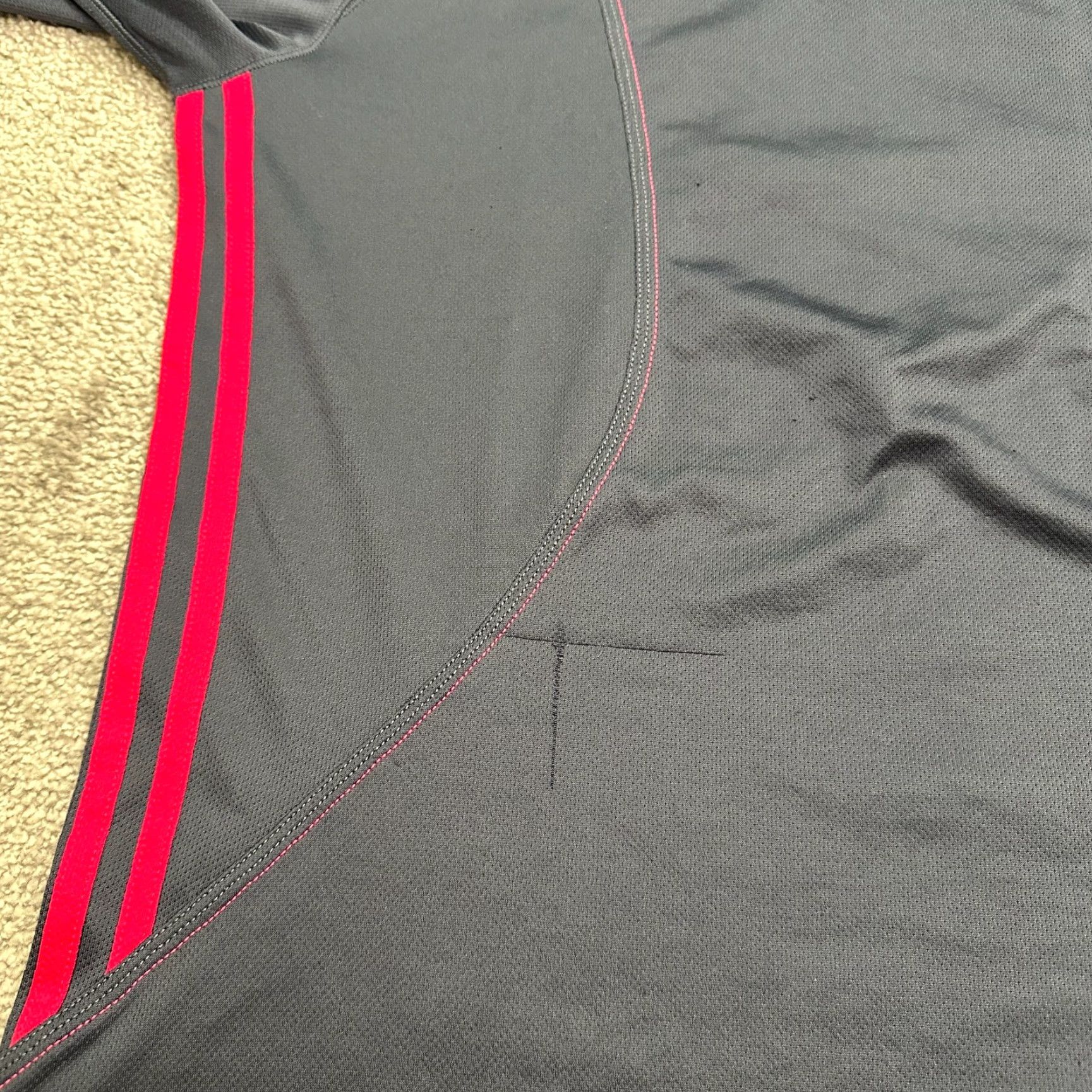Adidas Adidas Climalite Response Active Top Womens Large Blue Round Neck Long Sleeve Size L / US 10 / IT 46 - 6 Thumbnail