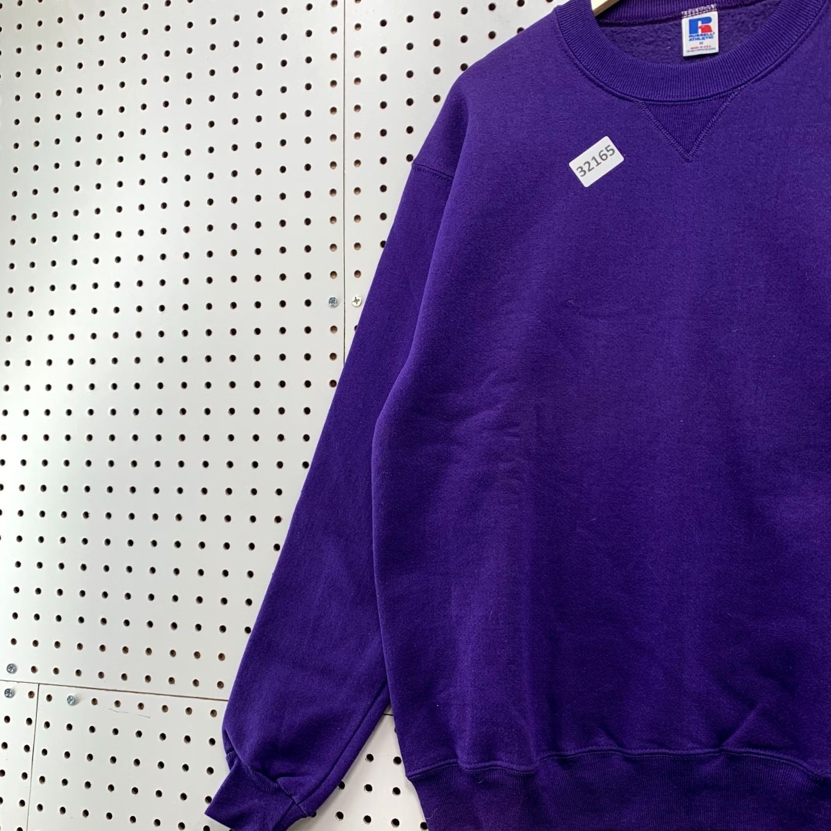 Russell Athletic VINTAGE Russell Athletic Sweatshirt Mens M Purple USA Crewneck 80s Size US M / EU 48-50 / 2 - 5 Thumbnail
