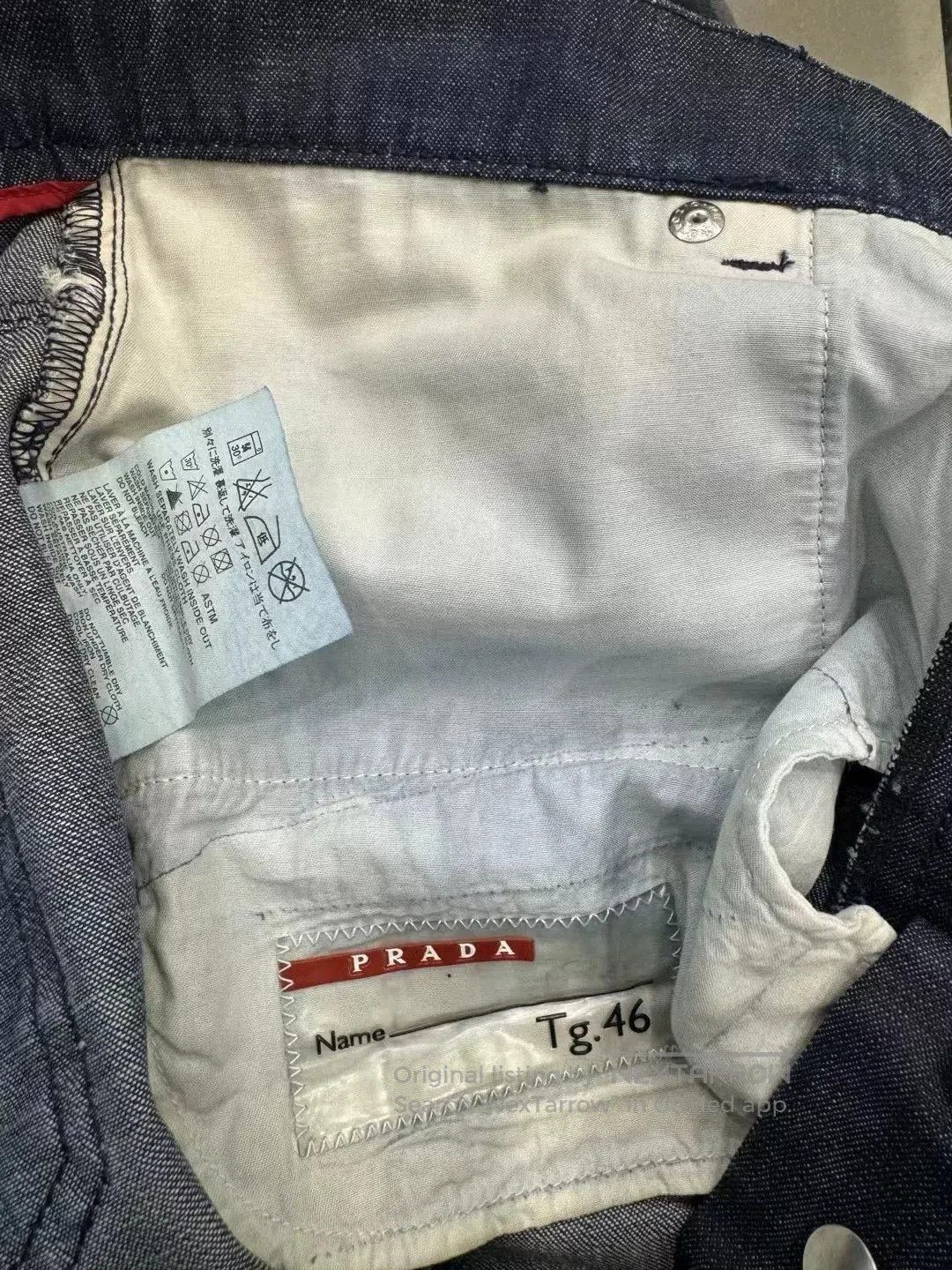 Prada PRADA Early Red Label Jeans. Size US 30 / EU 46 - 8 Thumbnail