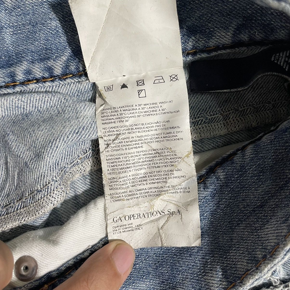 Emporio Armani Vintage Emporio Armani Distressed Jeans Size US 36 / EU 52 - 8 Thumbnail