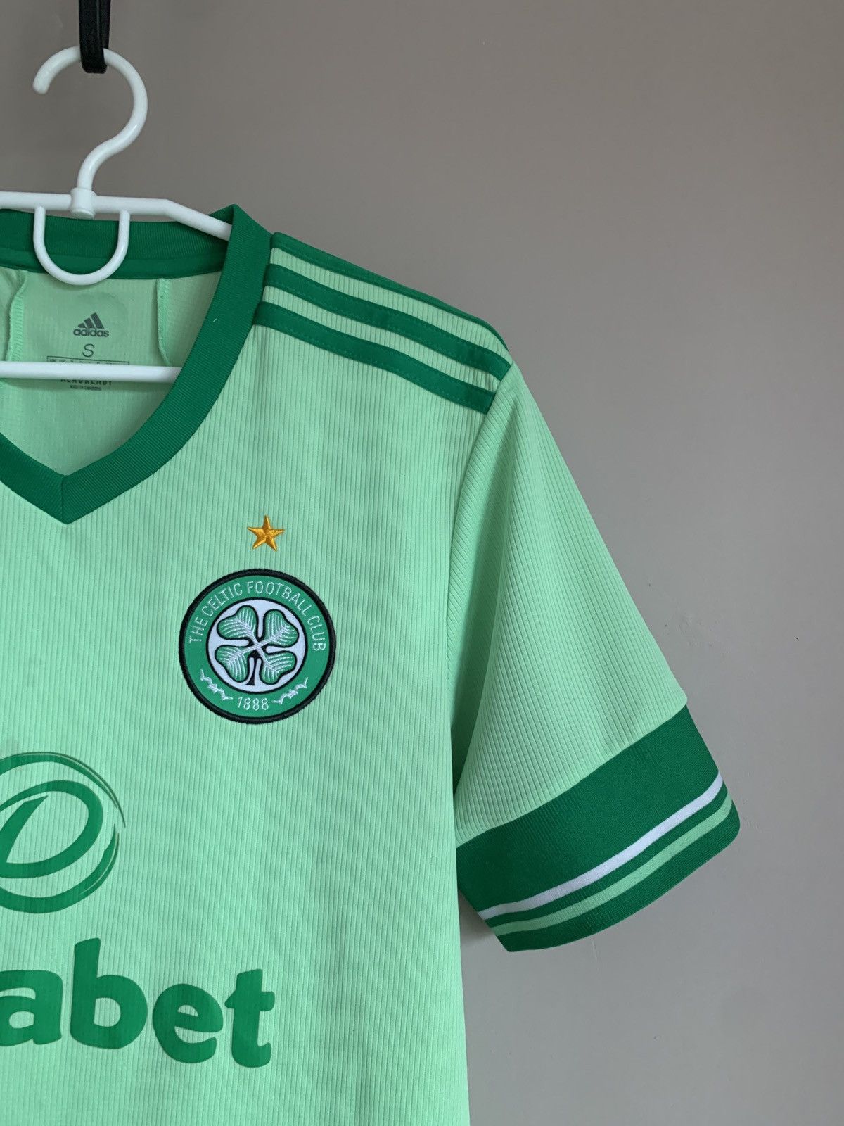 Adidas Celtic Glasgow 20/21 Away Football Shirt Adidas Soccer Sz S Size US S / EU 44-46 / 1 - 4 Thumbnail