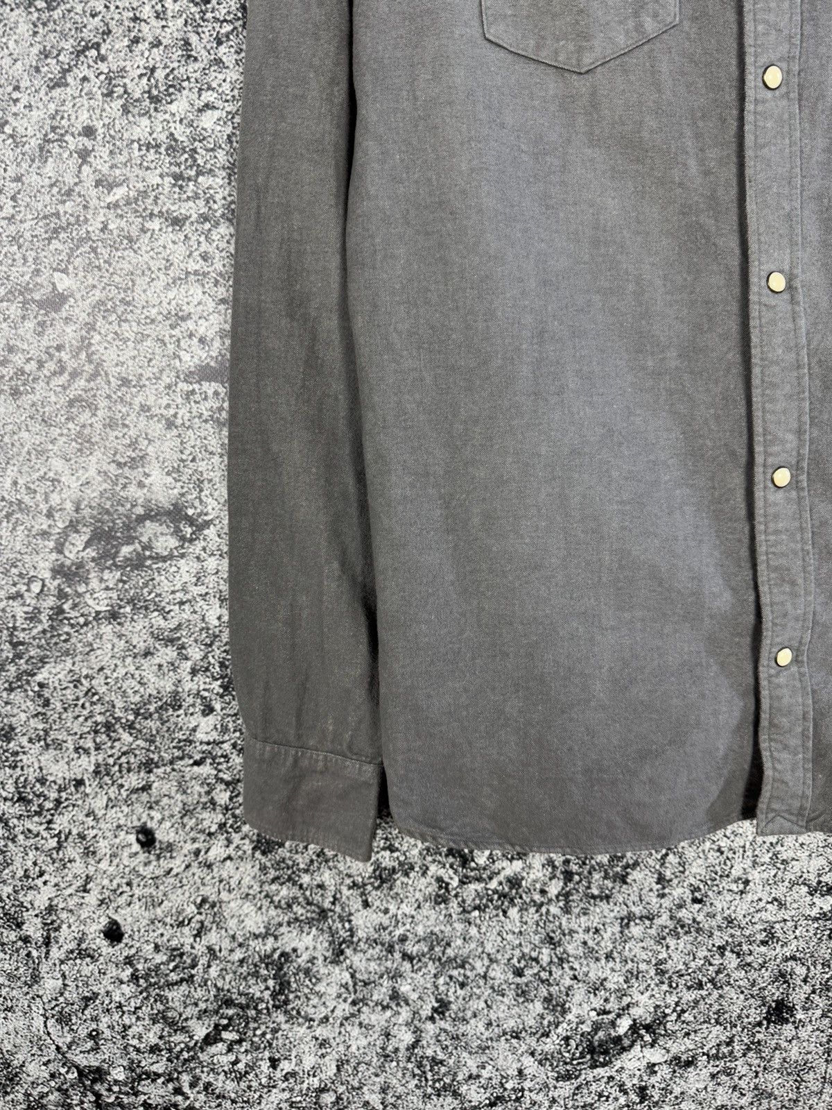 Allsaints Allsaints Helm Long Sleeve Riveted Shirt Button Up Size M Size US M / EU 48-50 / 2 - 4 Thumbnail