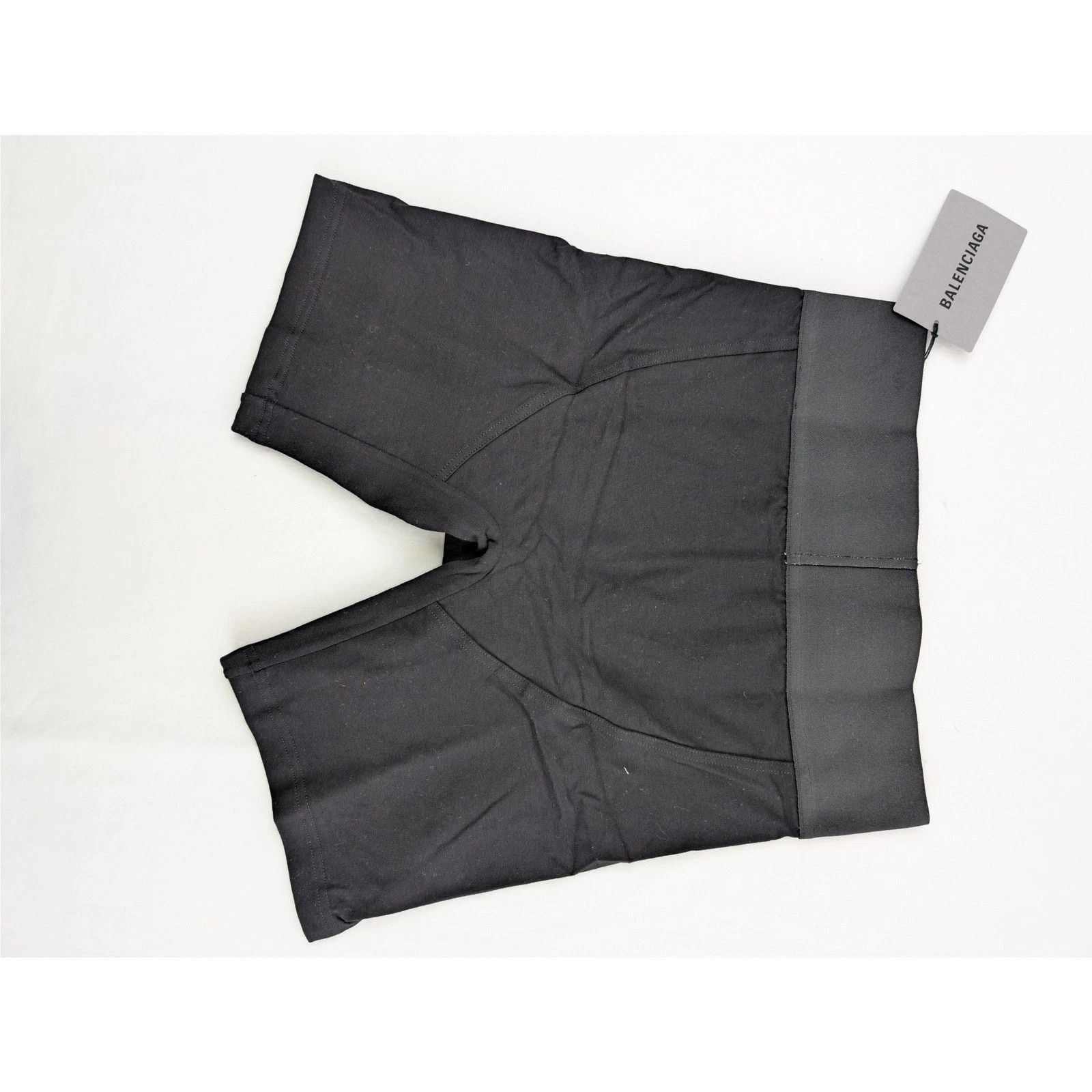 Balenciaga o1rshd1 Q:2 / Size: XL / Midway Boxer Brief Shorts in Black Size US 36 / EU 52 - 10 Thumbnail