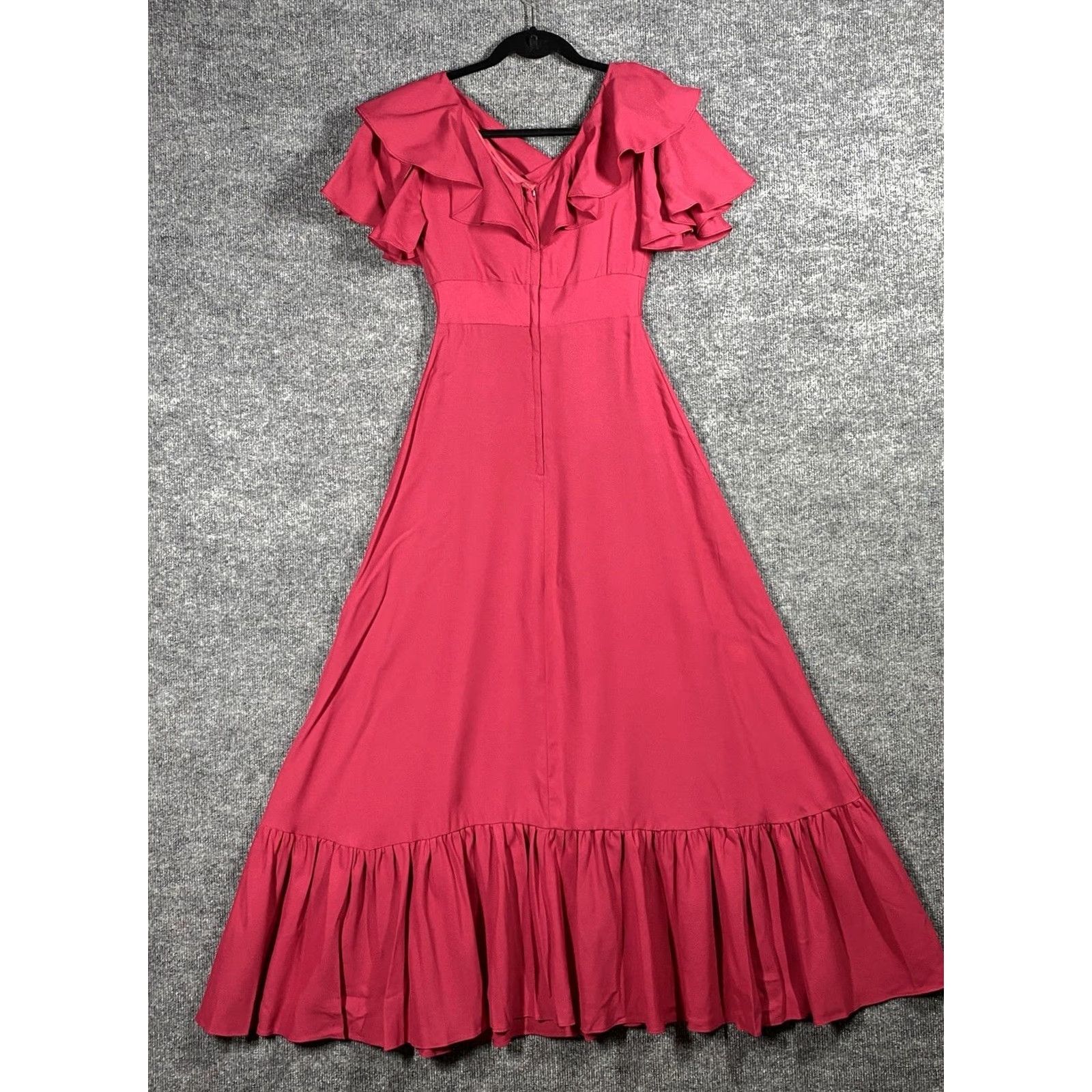 Vintage VINTAGE Lorrie Deb Dress Maxi 1960s 7 Pink Women's Party Size 7/8 Rayon Mod GoGo Size M / US 6-8 / IT 42-44 - 6 Thumbnail