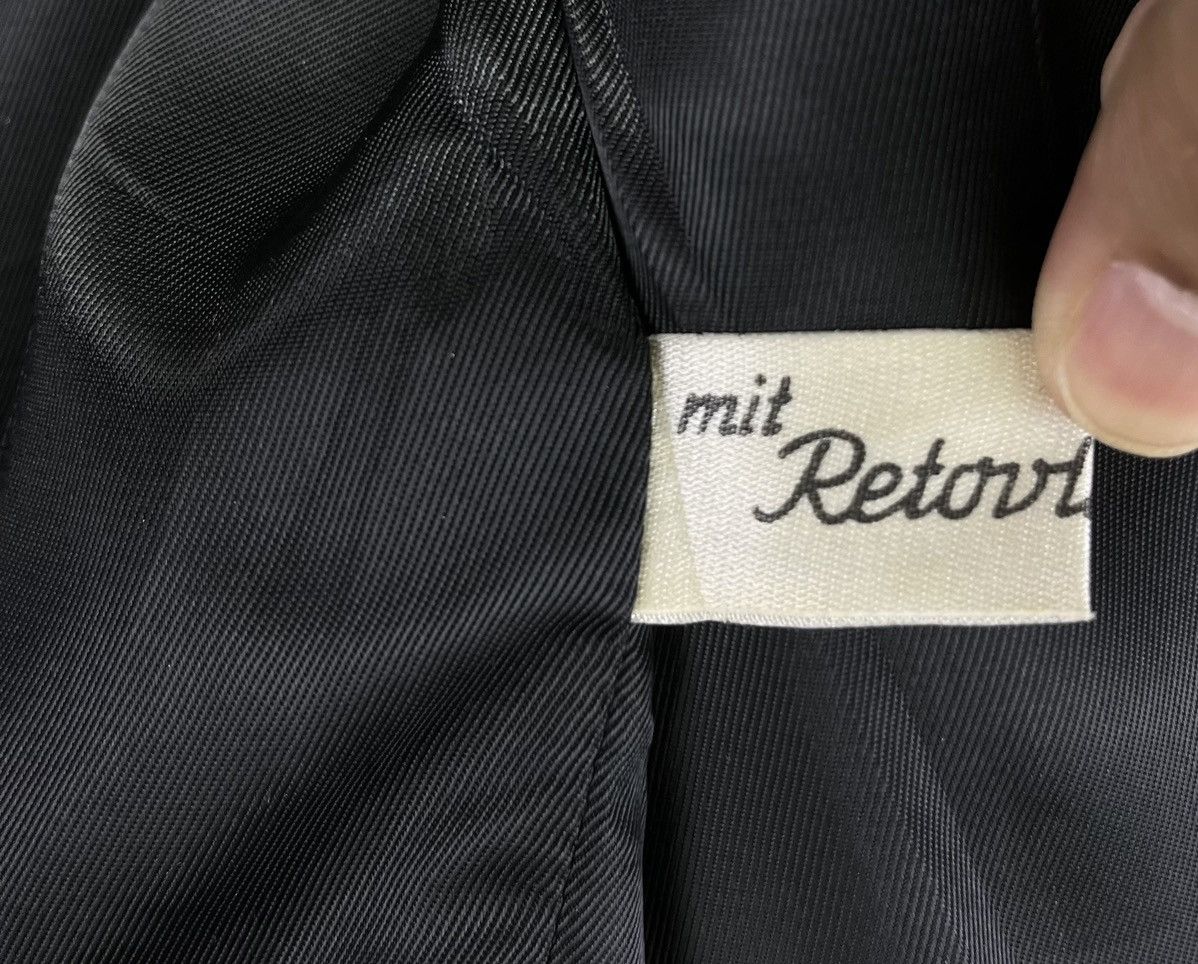 Vintage Vintage 80s GMBH Germany Navy Wool Double Breasted Jacket Size US S / EU 44-46 / 1 - 14 Thumbnail