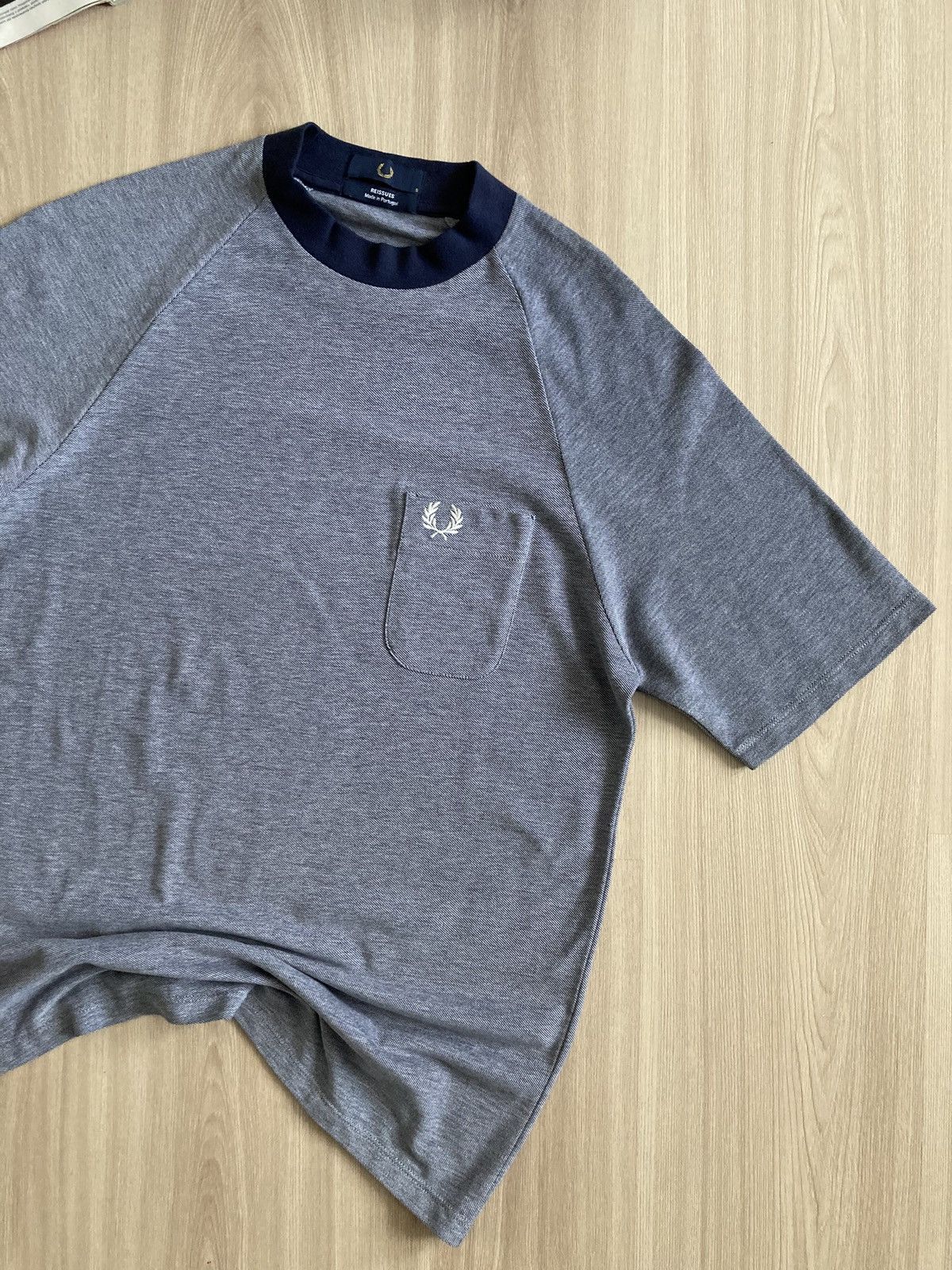 Fred Perry Vintage Fred Perry Reissues Two Tone T-shirt Size US M / EU 48-50 / 2 - 4 Thumbnail