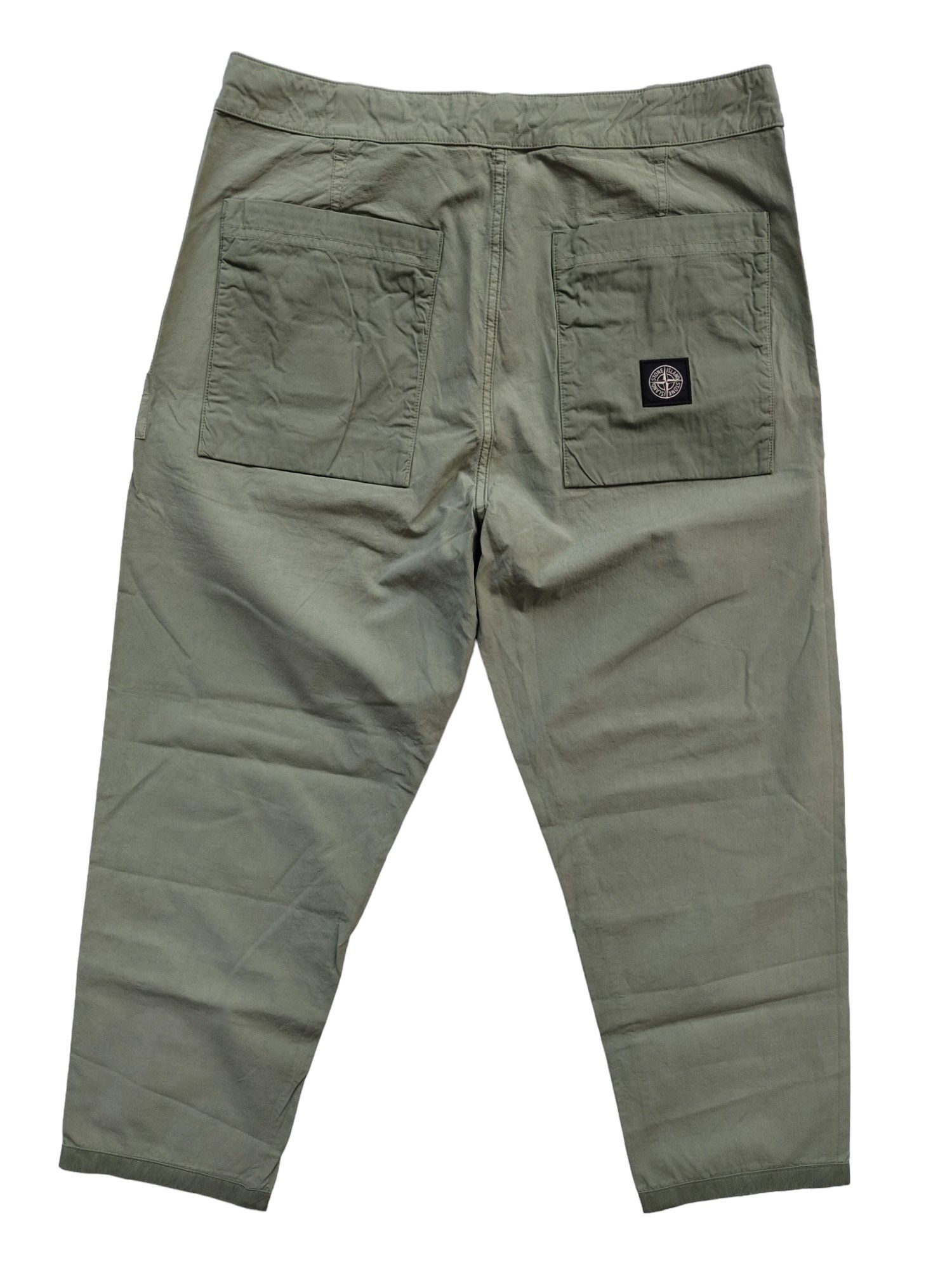 Stone Island Stone Island Reversible Light Army Green Cropped Pants Size US 32 / EU 48 - 2 Thumbnail