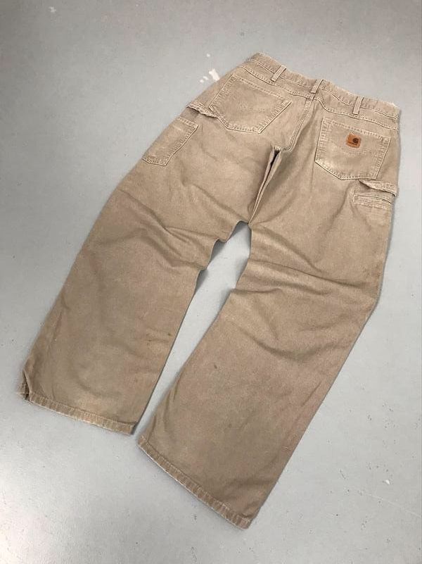 Carhartt × Vintage Vintage Carhartt carpenter denim Size US 34 / EU 50 - 3 Thumbnail