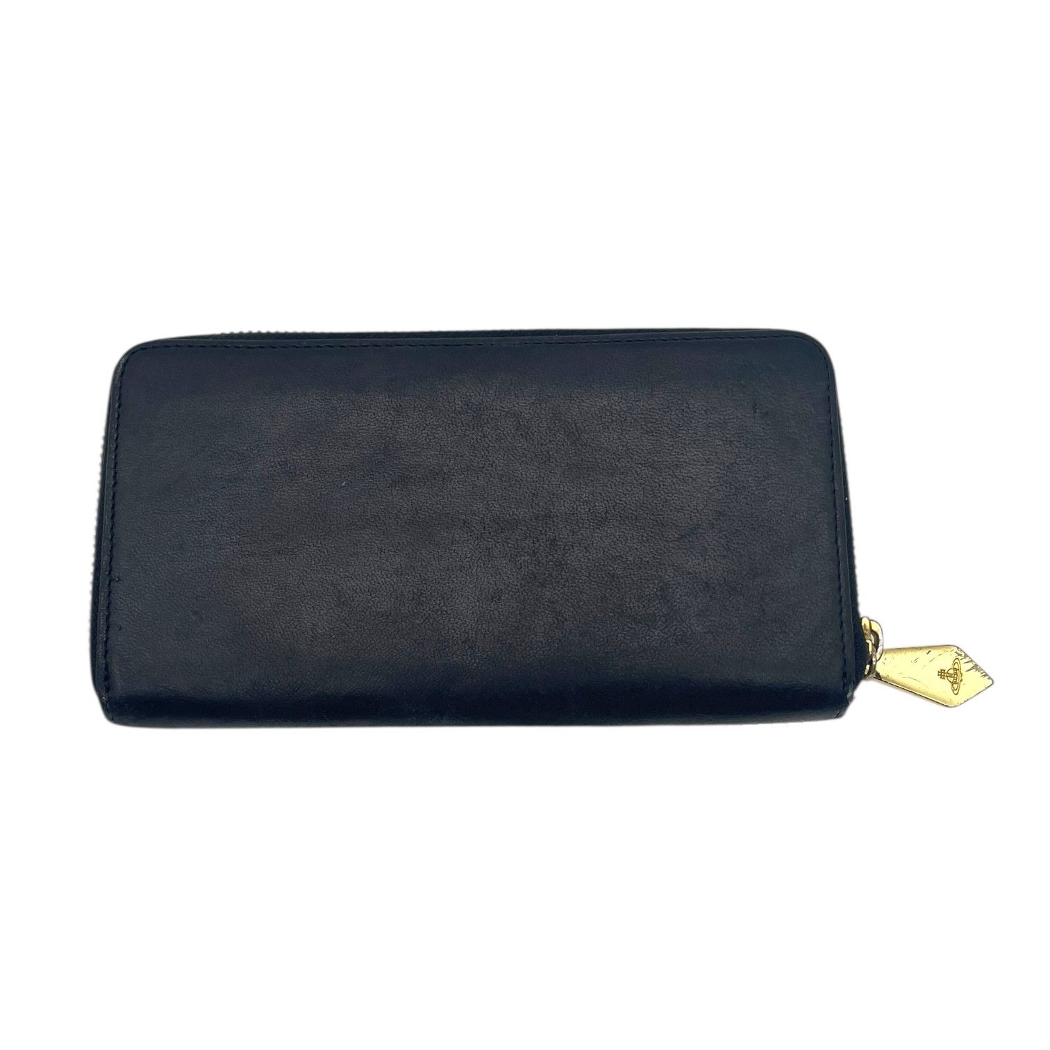 Vivienne Westwood Vivienne Westwood Leather Wallet Orb Logo Zip Around Black Size ONE SIZE - 3 Thumbnail