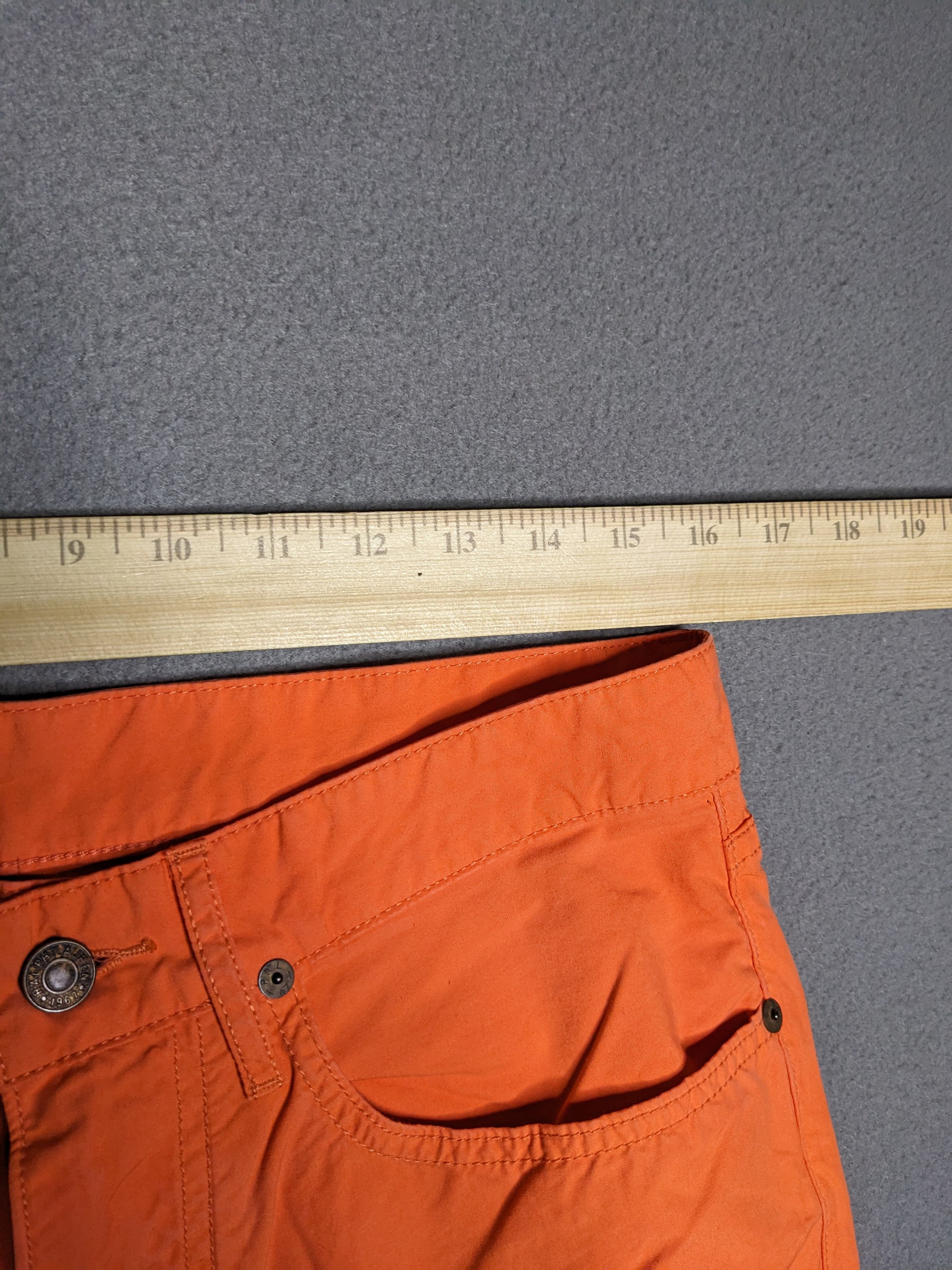 Polo Ralph Lauren Polo Ralph Lauren Pants 32x28 Varick Slim Straight Chino Size US 32 / EU 48 - 13 Thumbnail