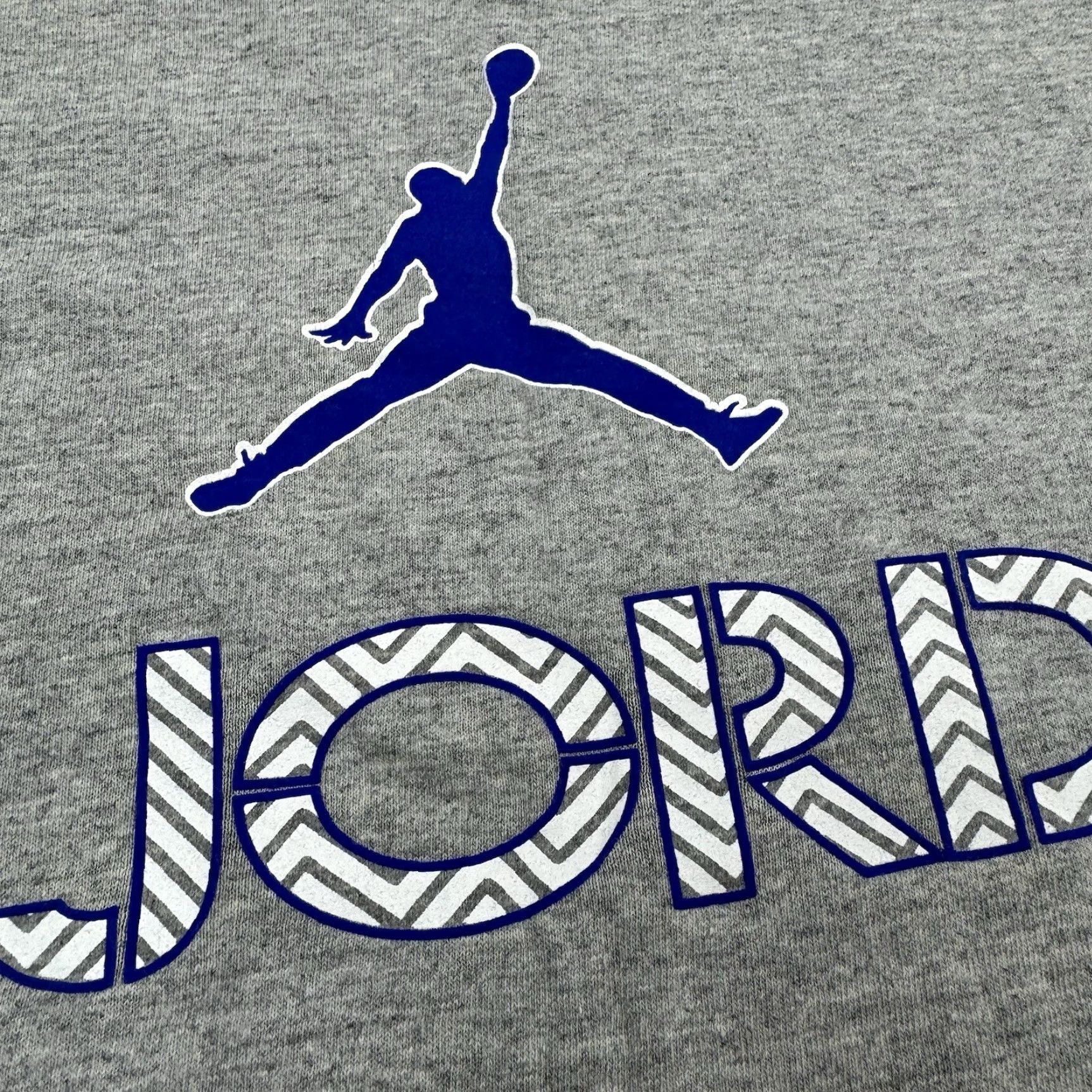 Nike VINTAGE Nike Michael Jordan T Shirt Adult 2XL Gray Short Sleeve Crew Neck Graphic Print Men 90s Y2K Sports Baggy Size US XXL / EU 58 / 5 - 3 Thumbnail