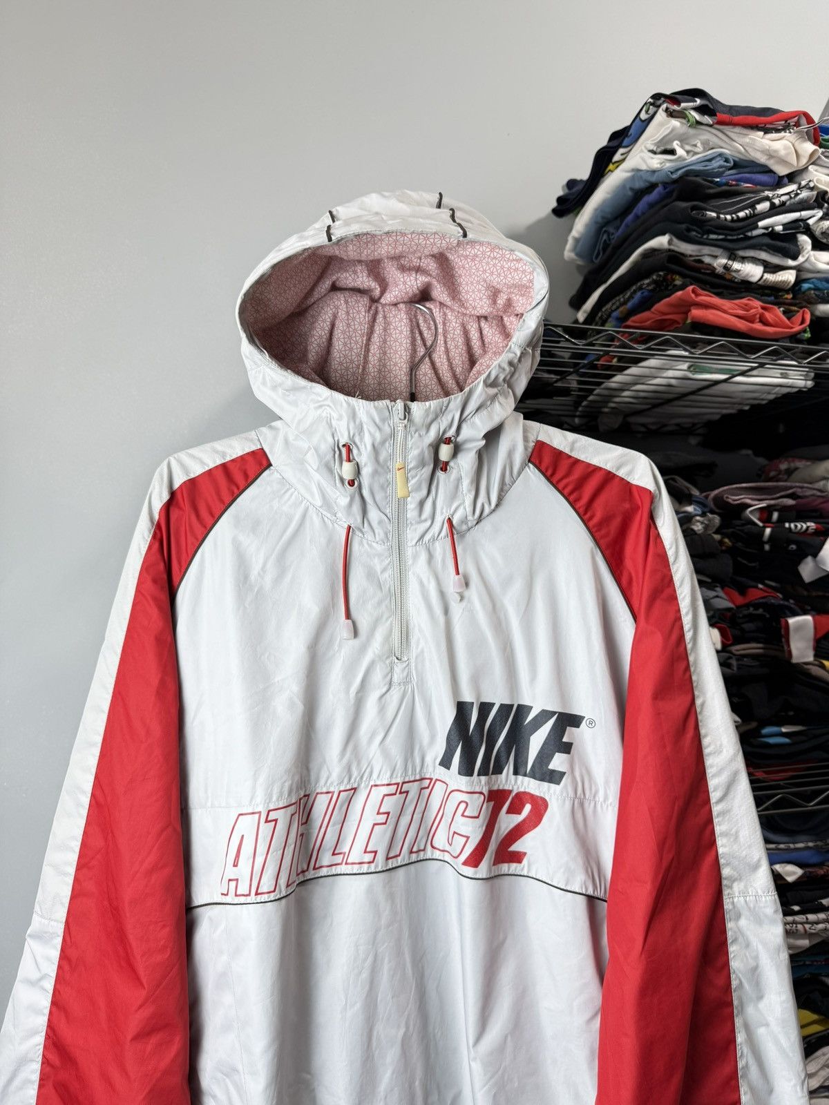 Nike 💥Rare! Vintage Nike Tn Athletic 72 Jacket Crtz Size US XL / EU 56 / 4 - 3 Thumbnail