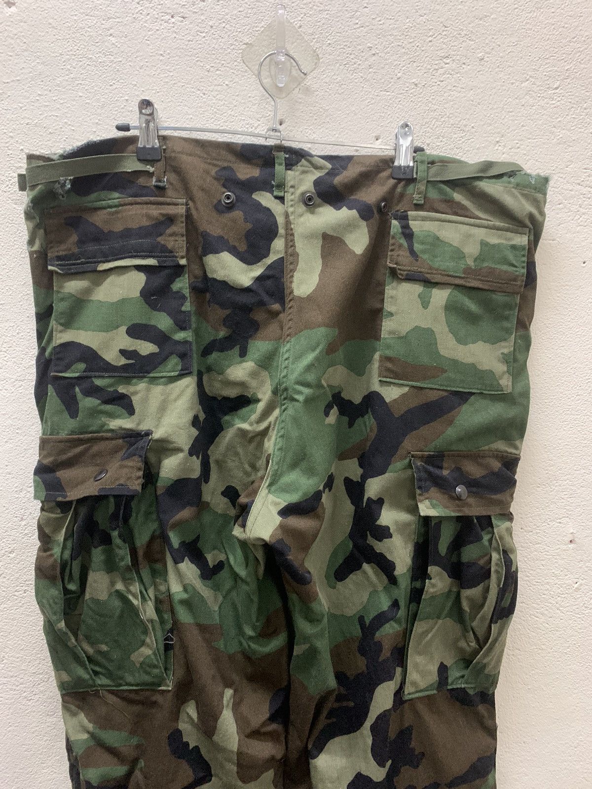 Japanese Brand × Vintage US Military Woodland Camo Chemical Protective Class 1 Size US 40 / EU 56 - 7 Thumbnail