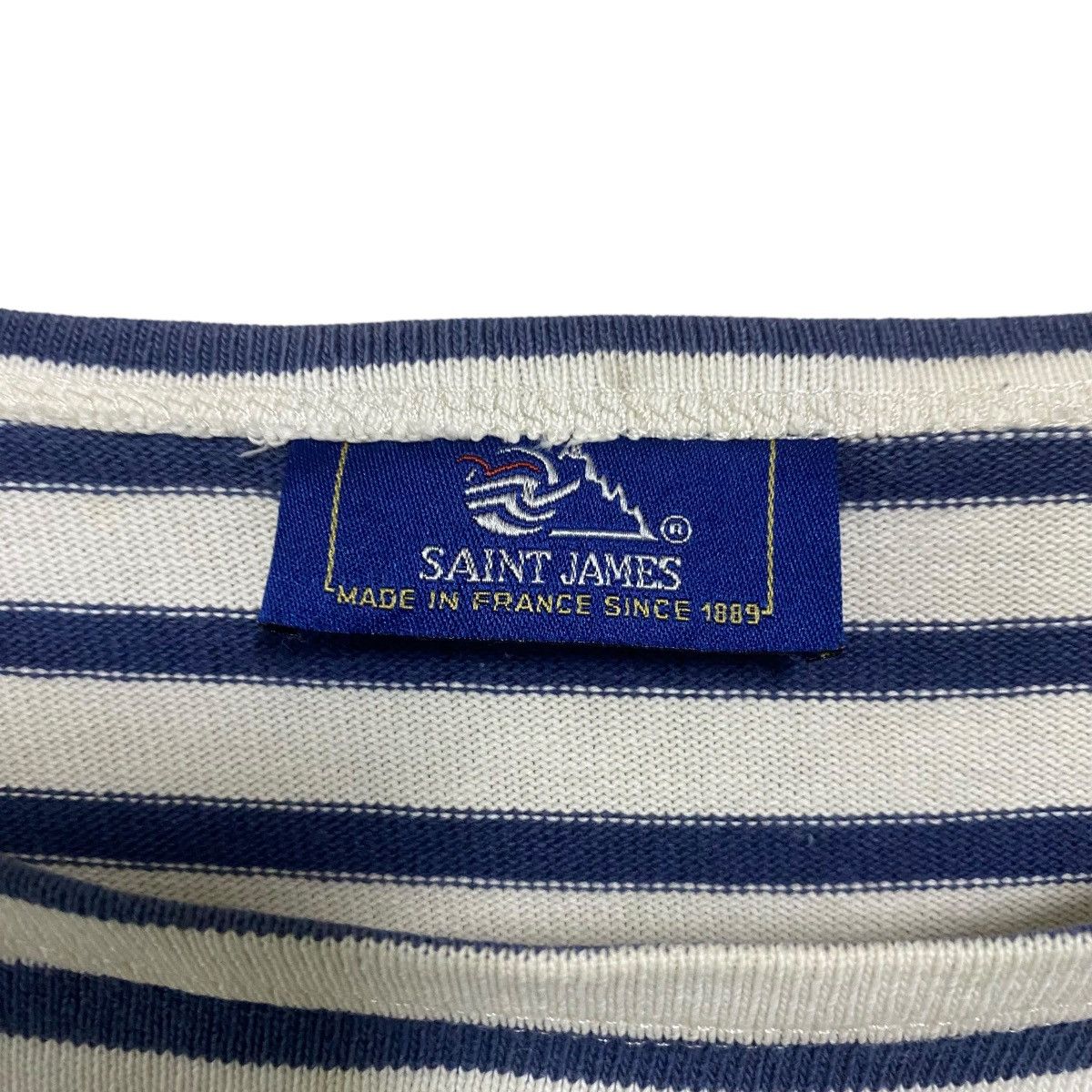 Saint James Vintage Saint James Longsleeve Shirt Size US L / EU 52-54 / 3 - 9 Thumbnail