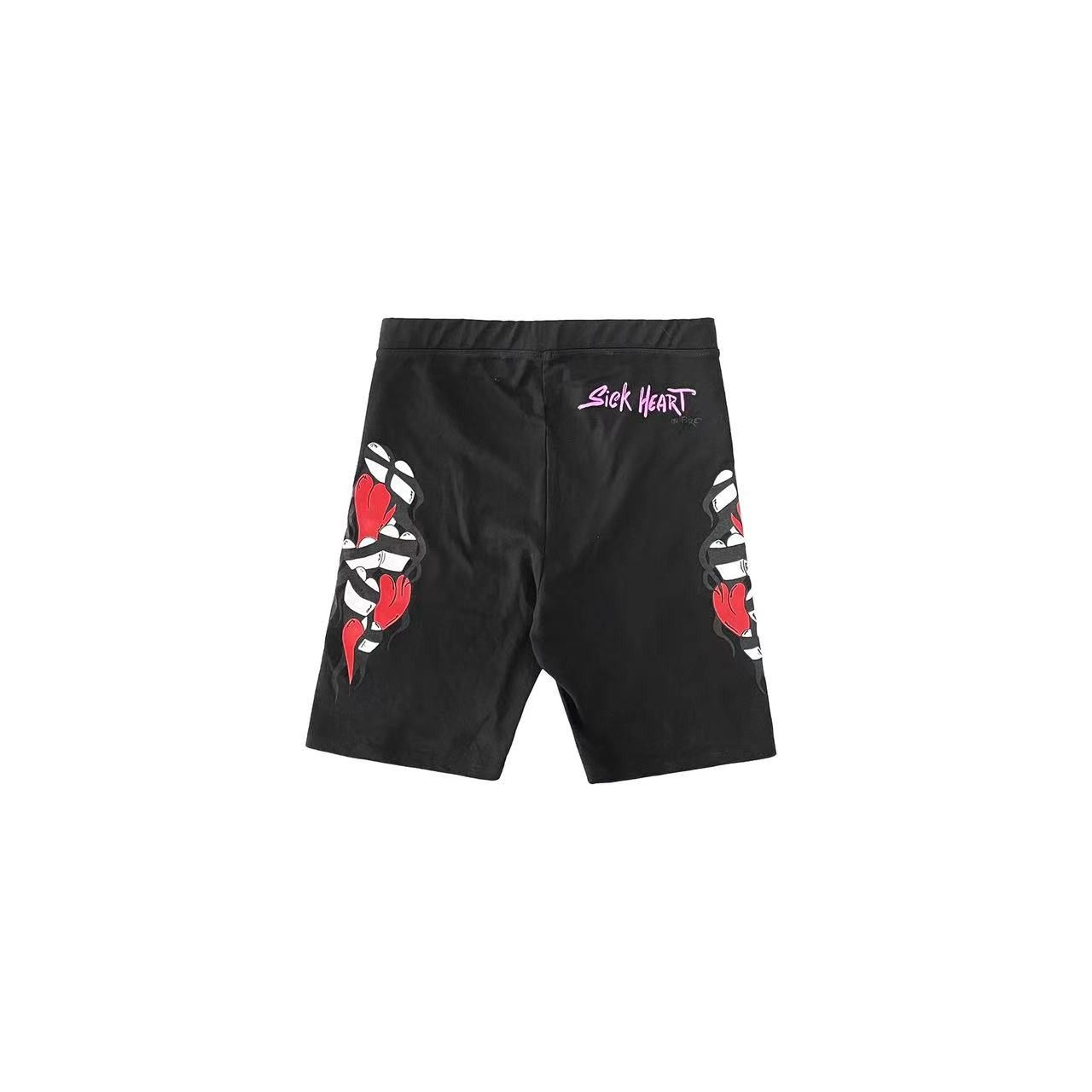 Chrome Hearts Chrome Hearts Matty Boy Sick Heart Biking Shorts Size 26" / US 2 / IT 38 - 2 Thumbnail
