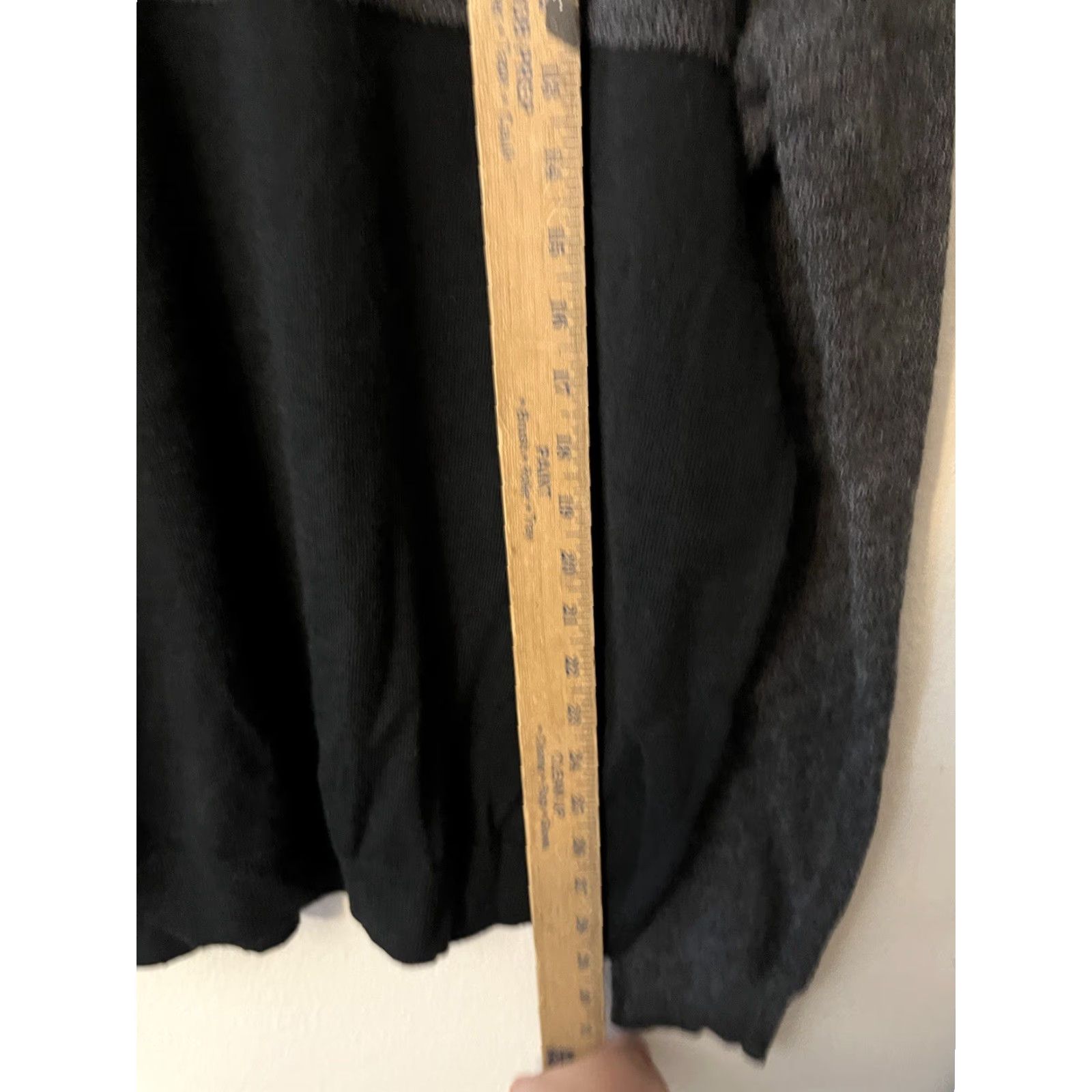 Calvin Klein Calvin Klein Men's Sweater XL Mock Neck 1/4 Zip Wool Black Gray Italian Yarn Pullover Size US XL / EU 56 / 4 - 4 Thumbnail