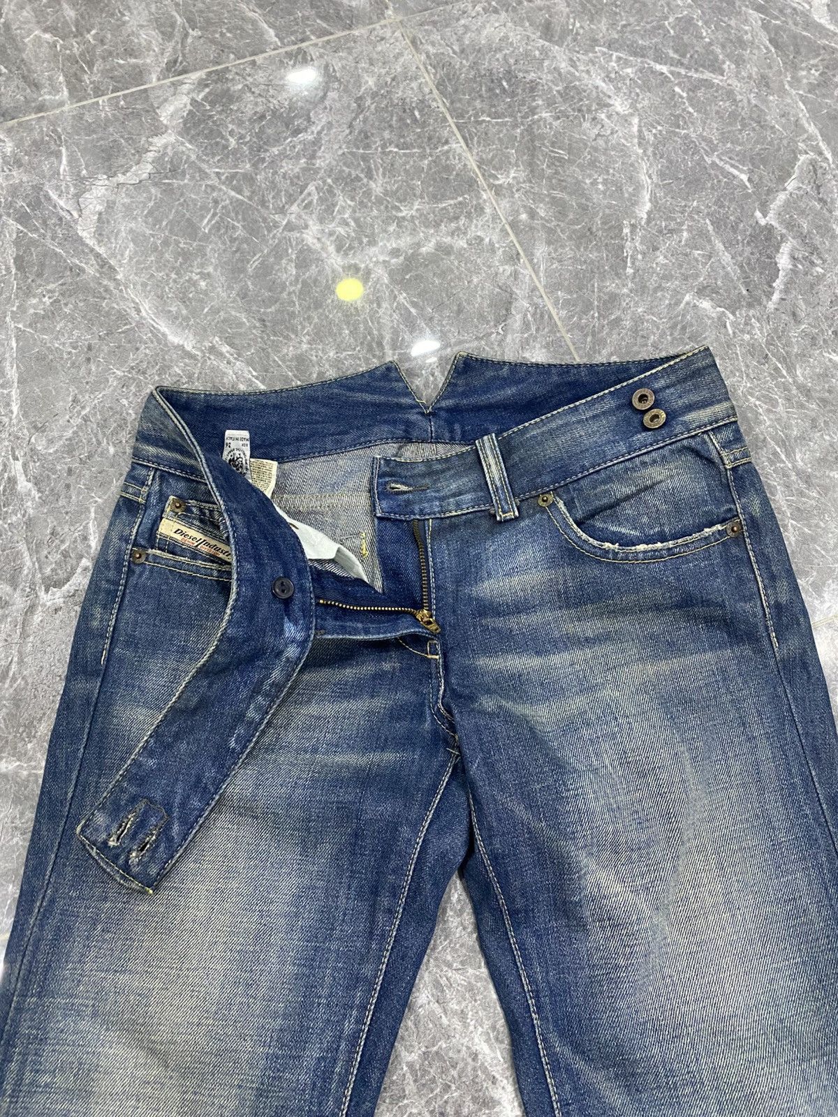 Diesel × Vintage Vintage Diesel Denim Selvedge Jeans Size US 30 / EU 46 - 7 Thumbnail